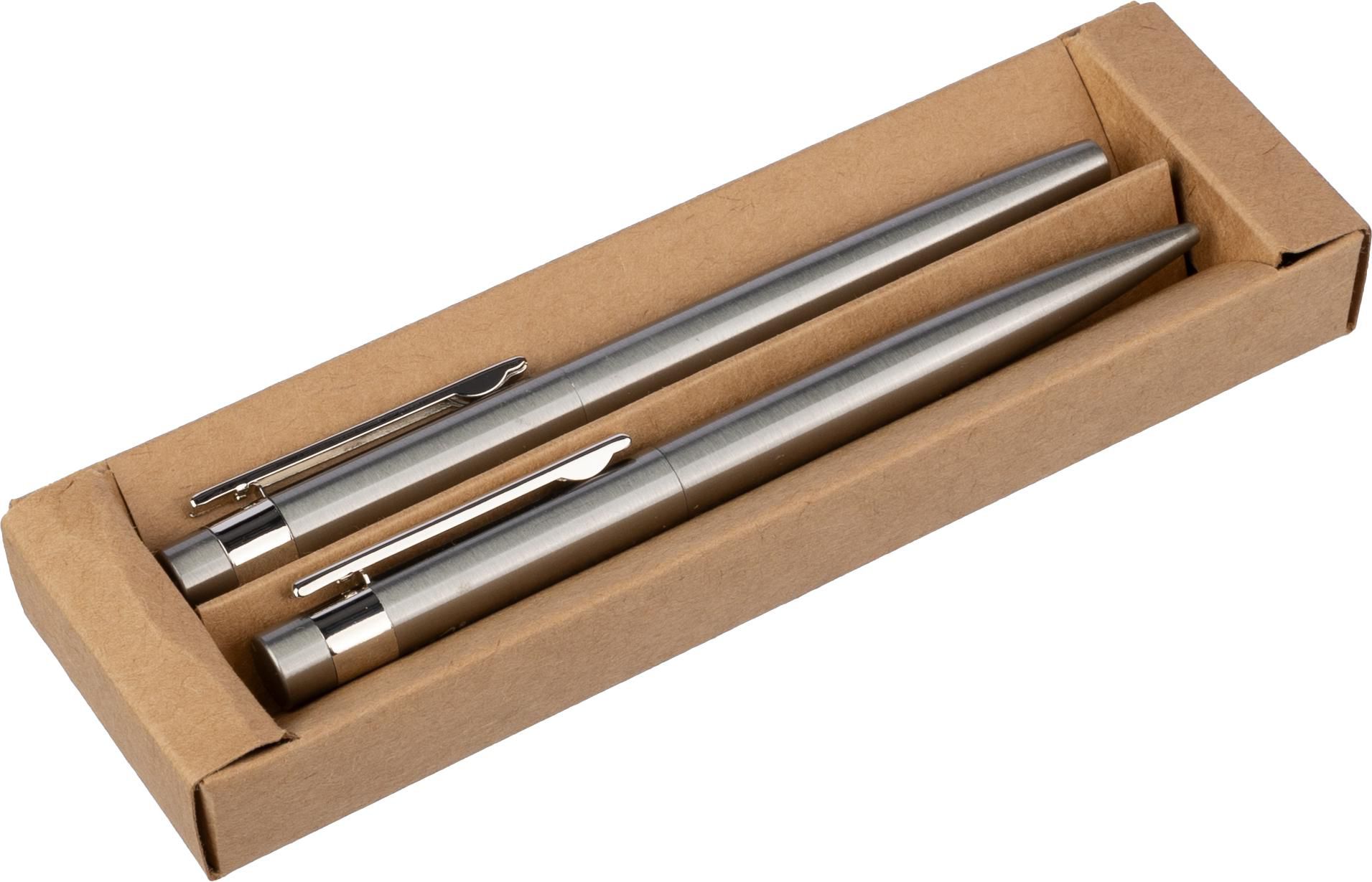 Set de escritura de acero inox. reciclado Fritz