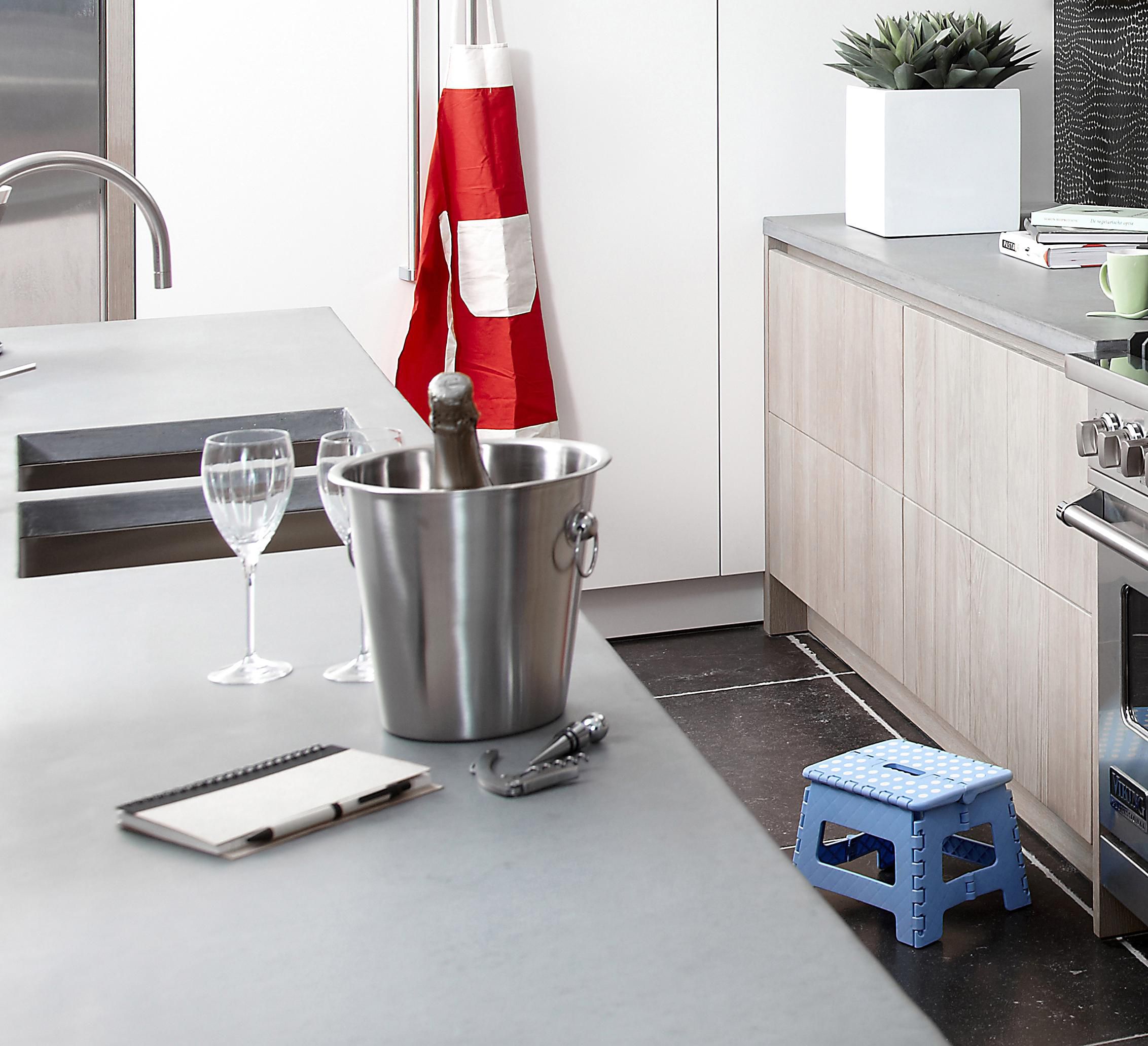 Cubitera de acero inox. Hester