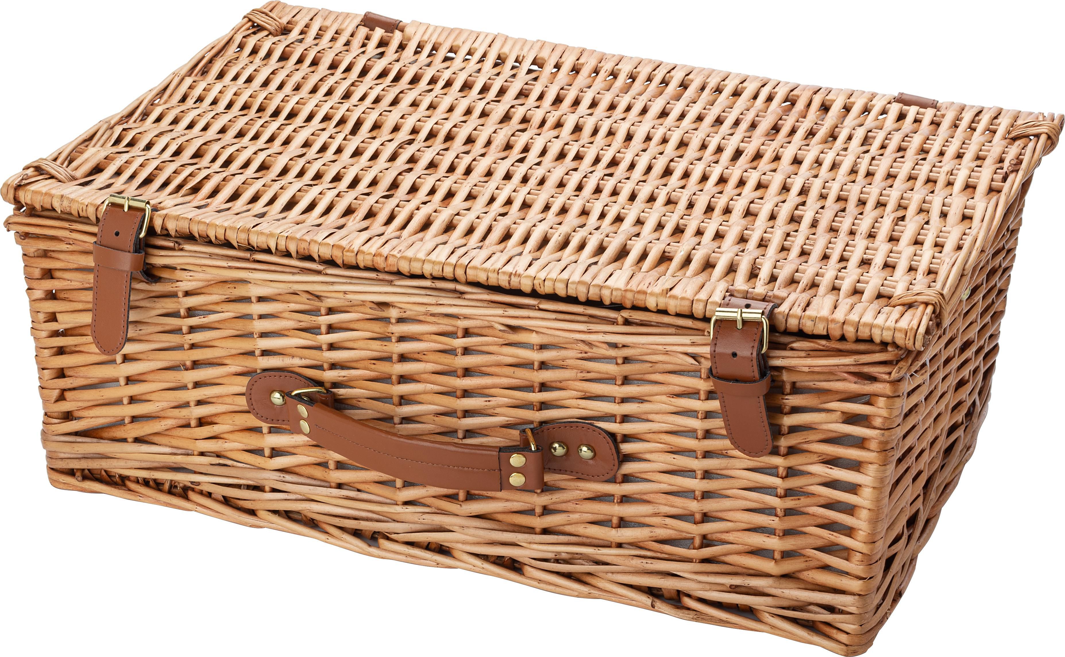 Cesta de sauce para picnic Levin