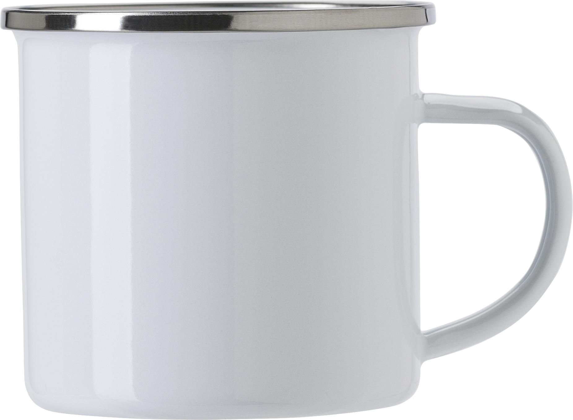 Taza esmaltada de acero inox. Jamaal