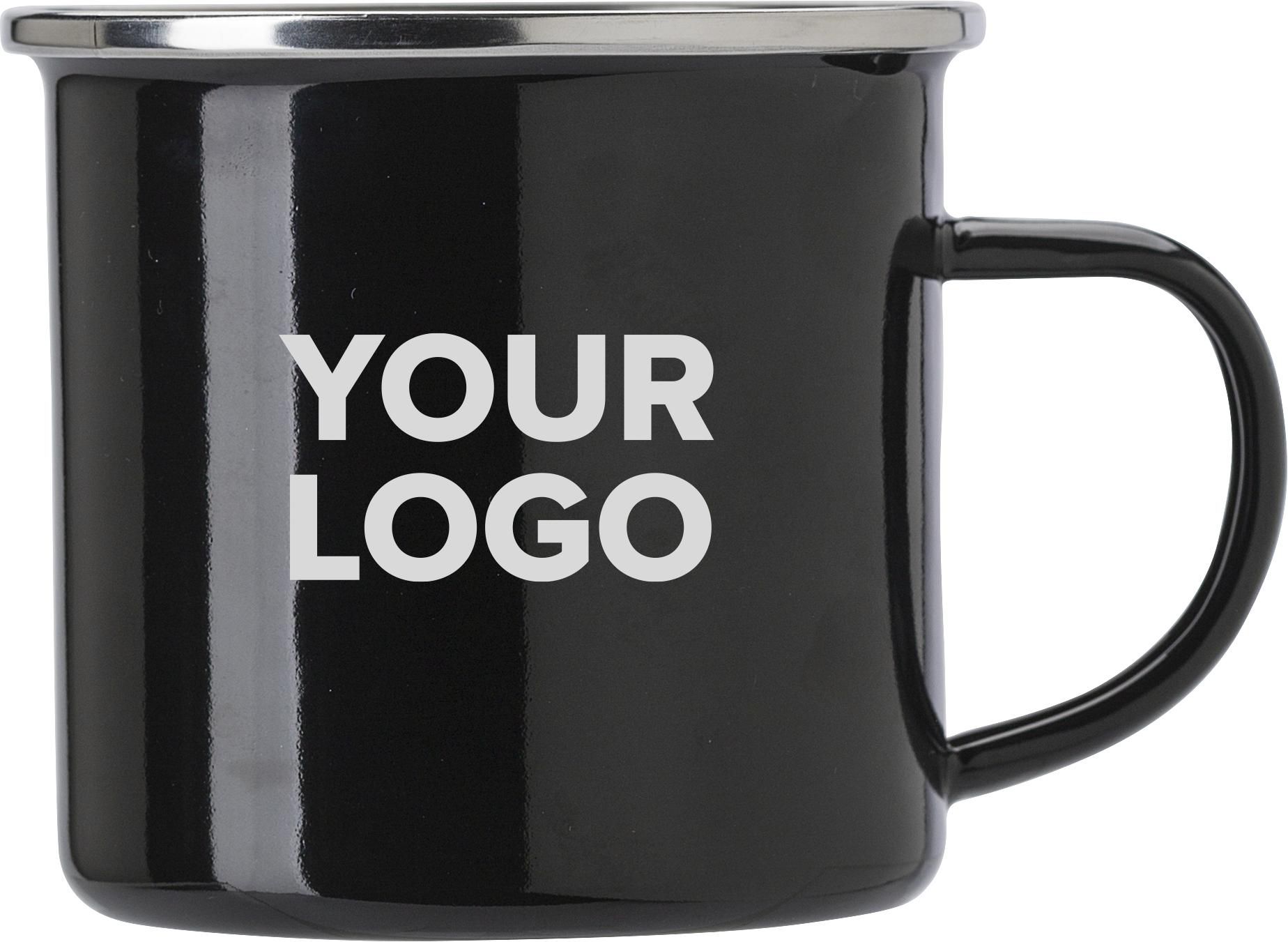 Taza esmaltada de acero inox. Jamaal
