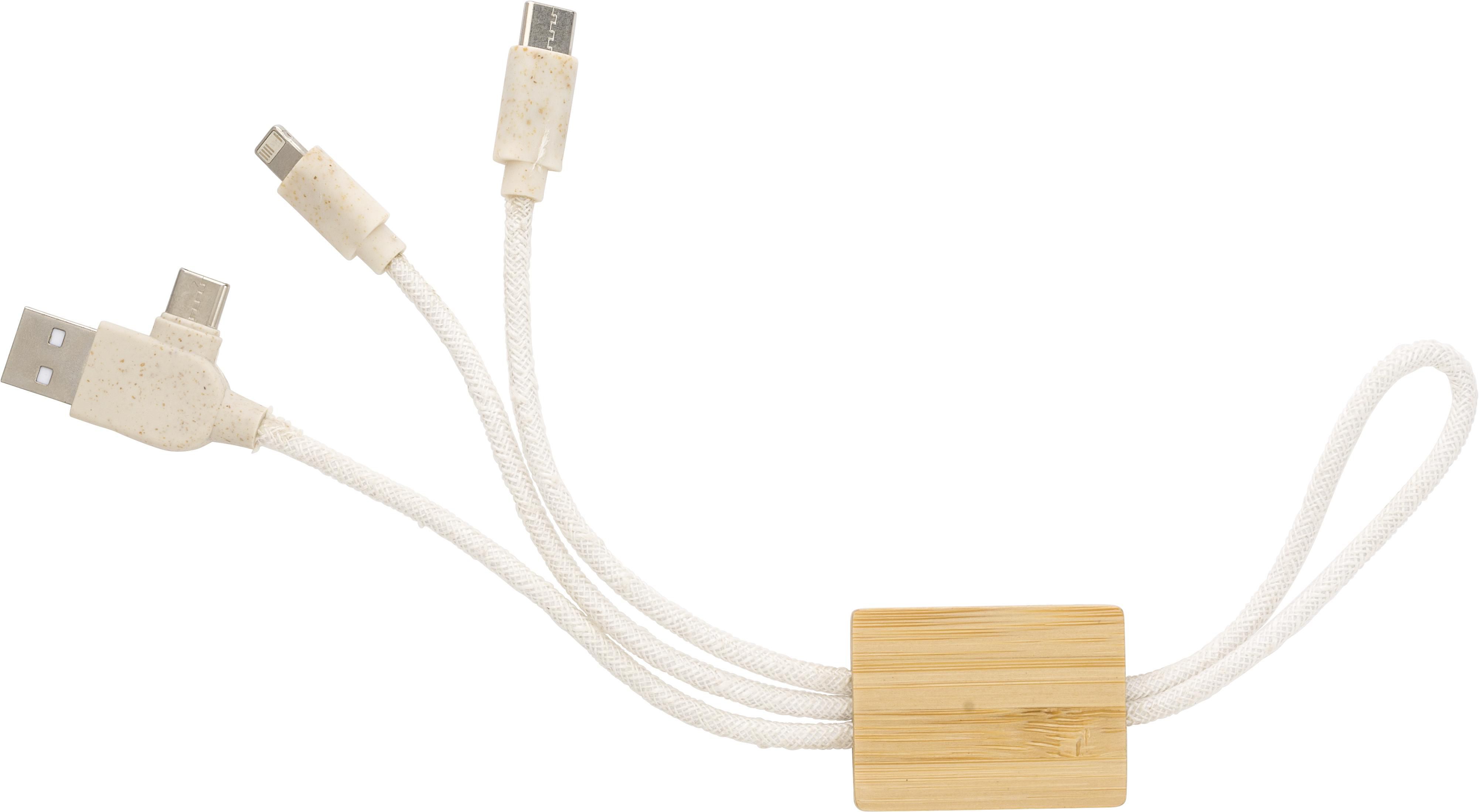 Set de cables de bambú Keegan