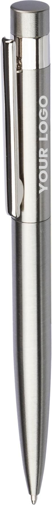 Bolígrafo de acero inox. reciclado Hannelore