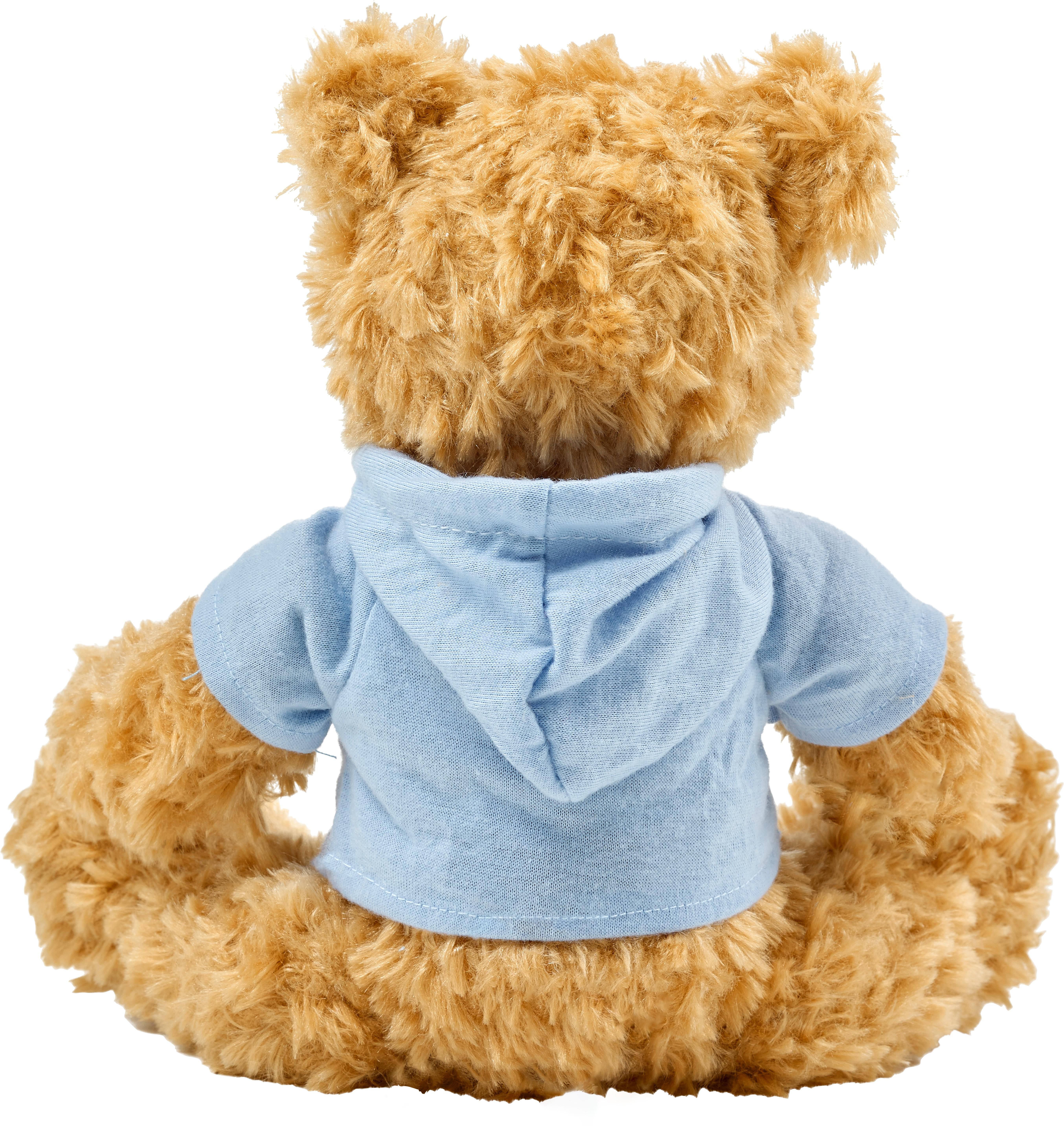 Oso de peluche con sudadera Monty
