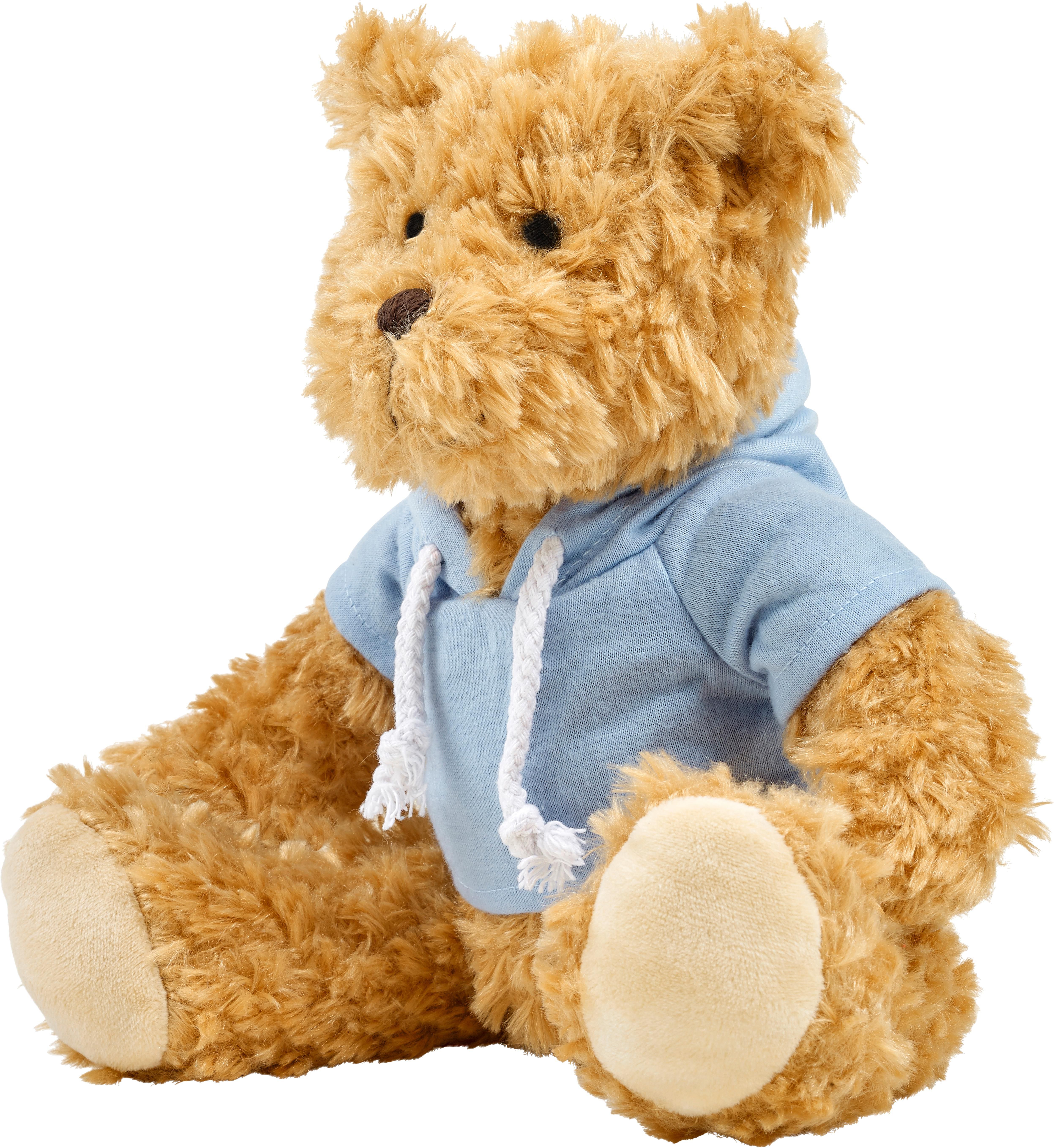 Oso de peluche con sudadera Monty