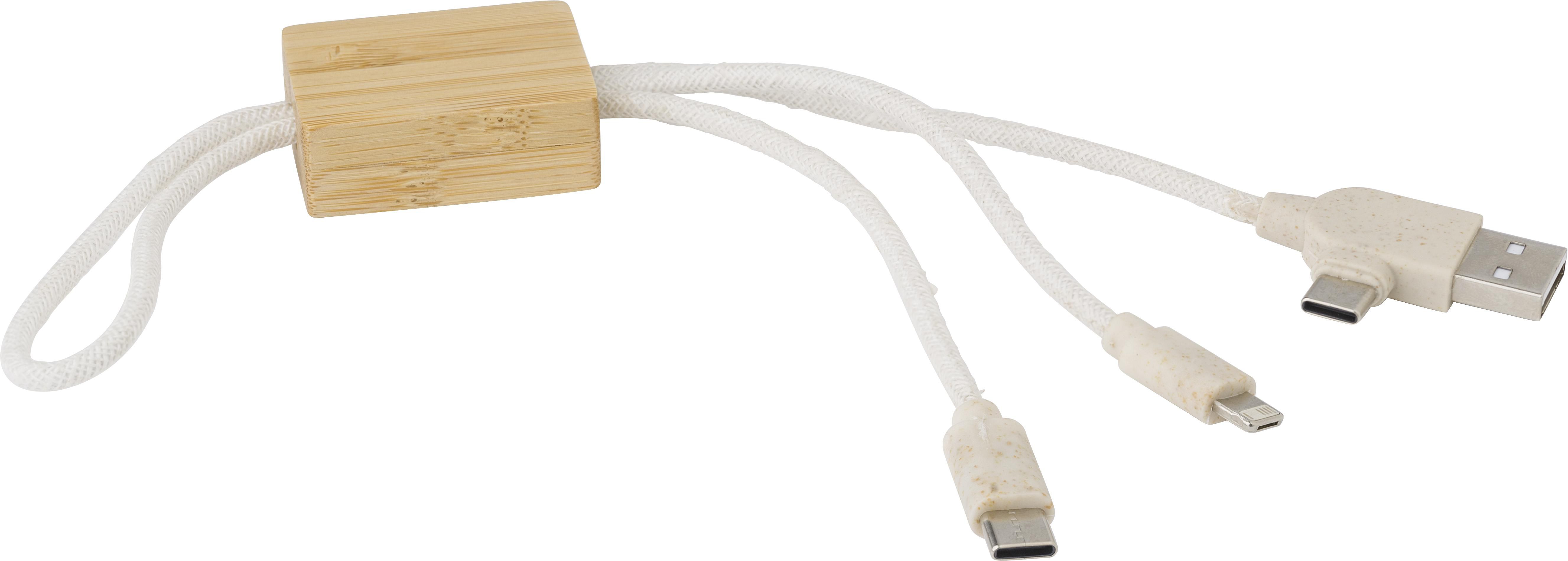 Set de cables de bambú Keegan