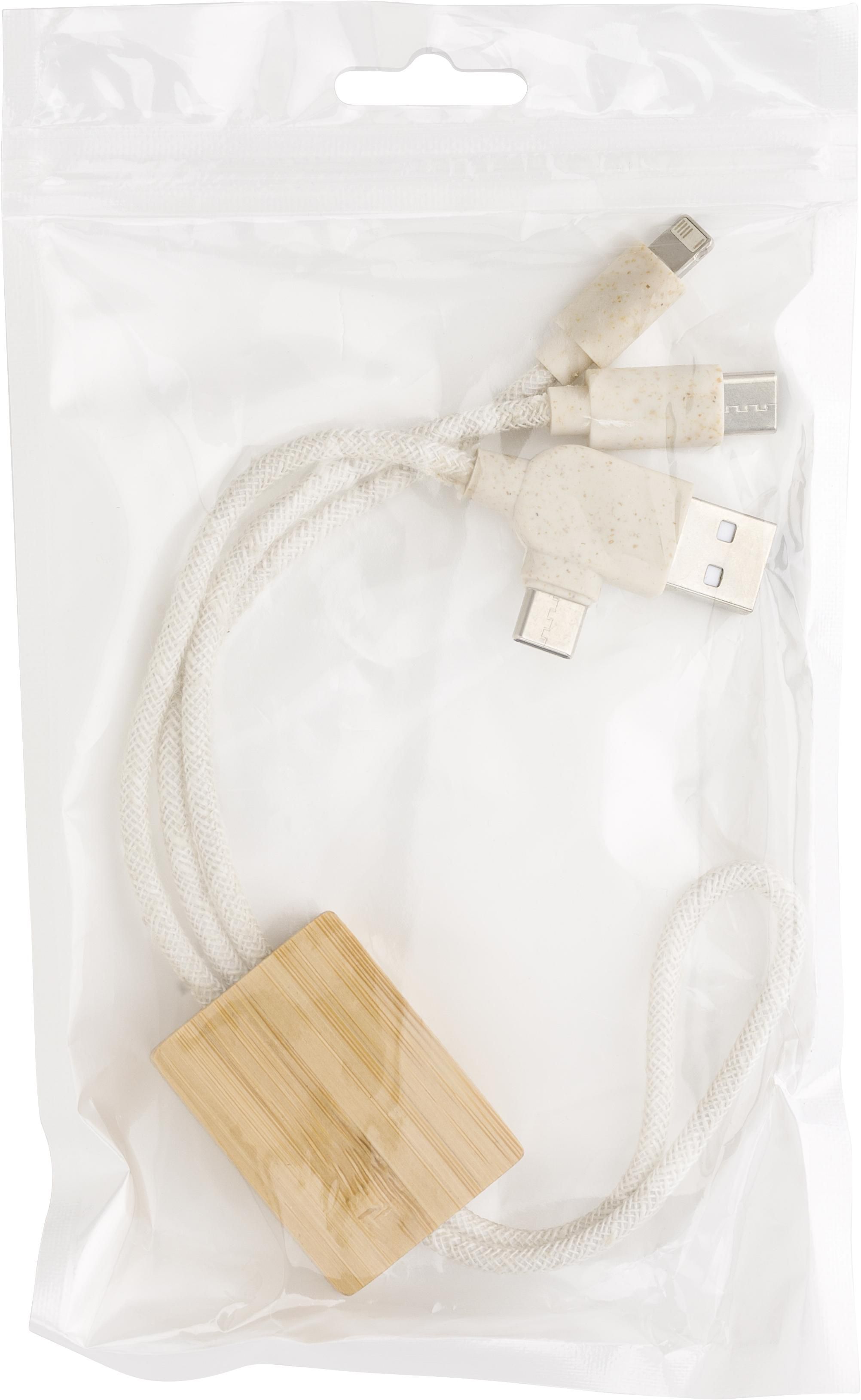 Set de cables de bambú Keegan