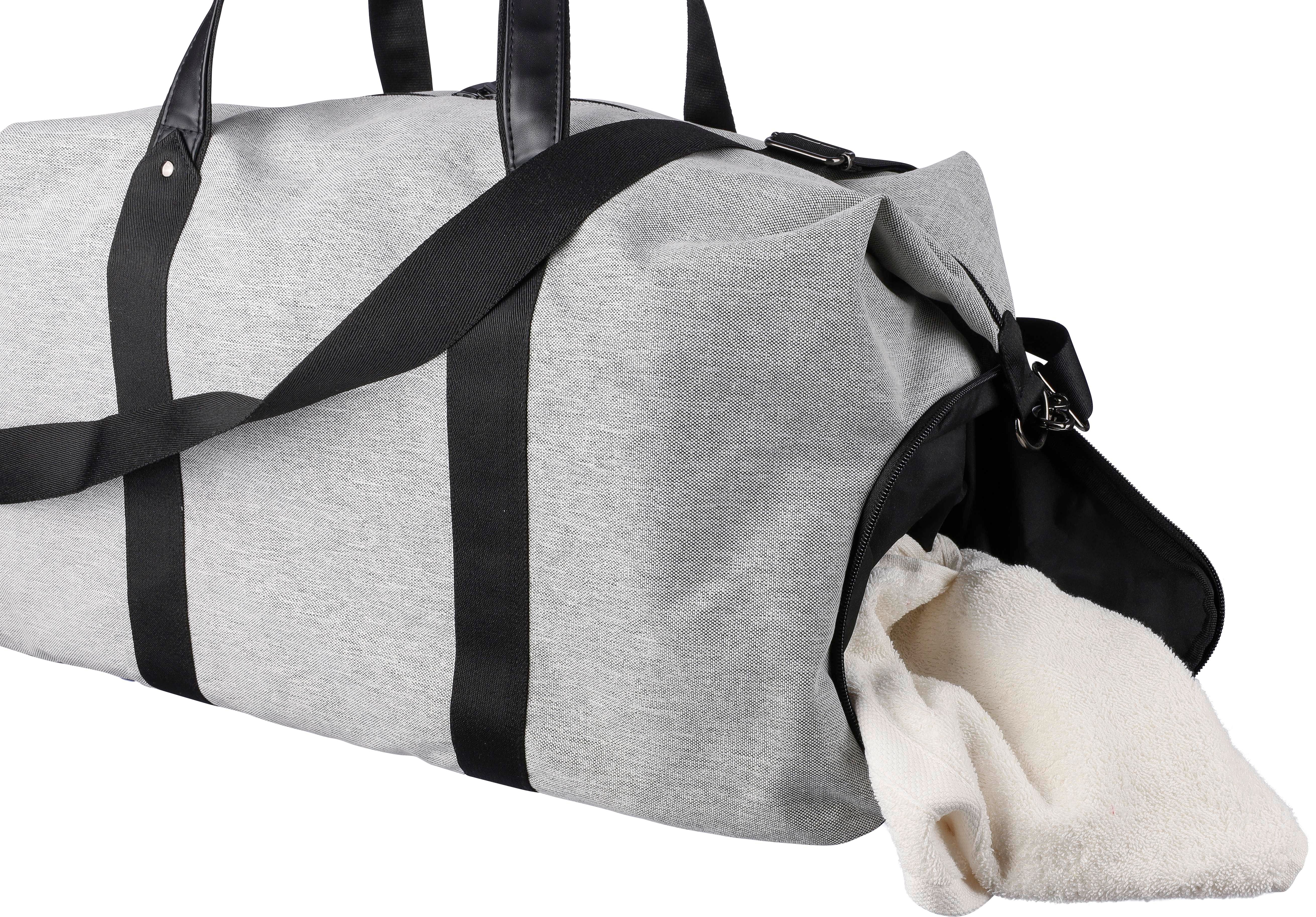 Bolsa plegable de lona de poliéster reciclado Desmond