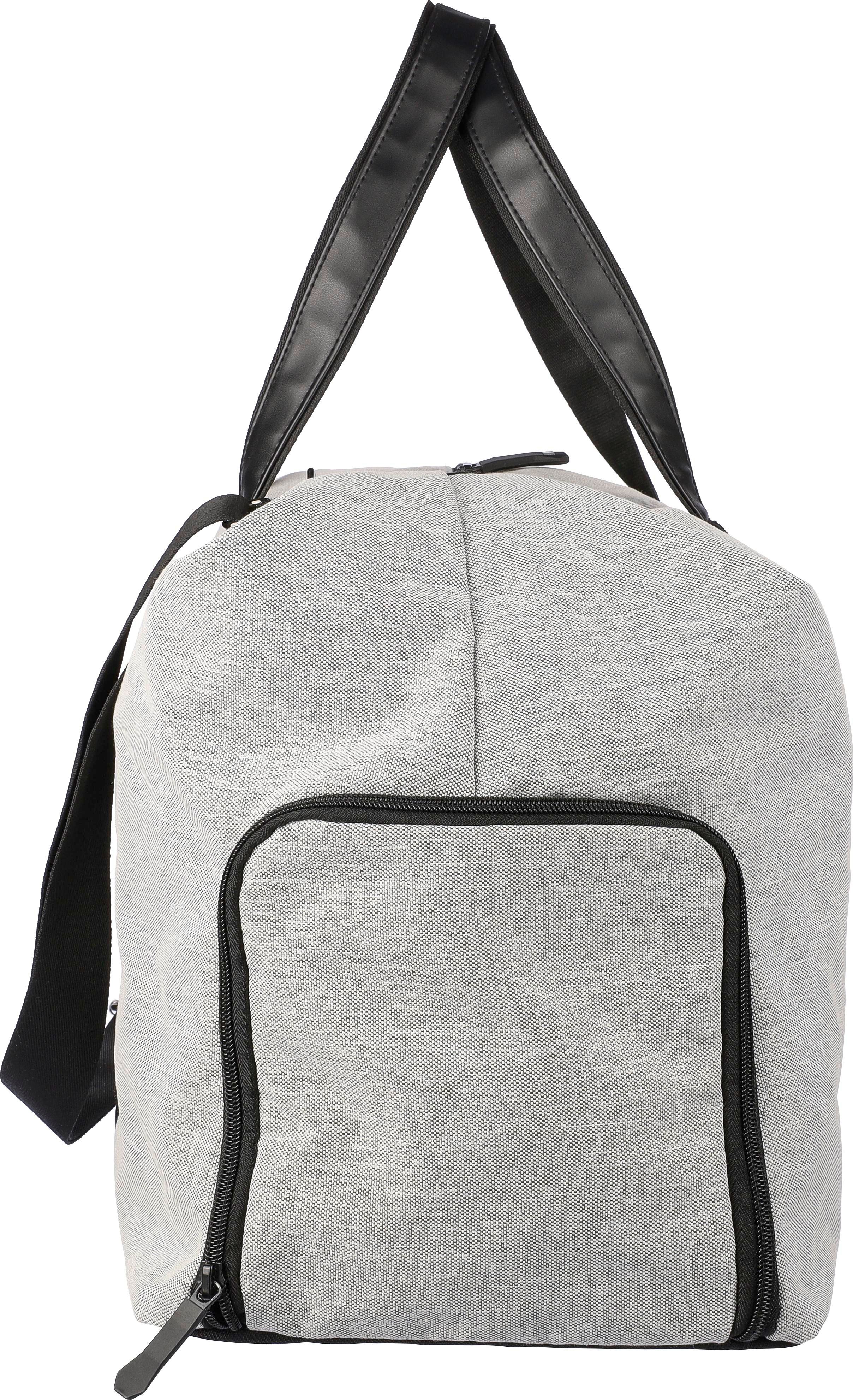 Bolsa plegable de lona de poliéster reciclado Desmond