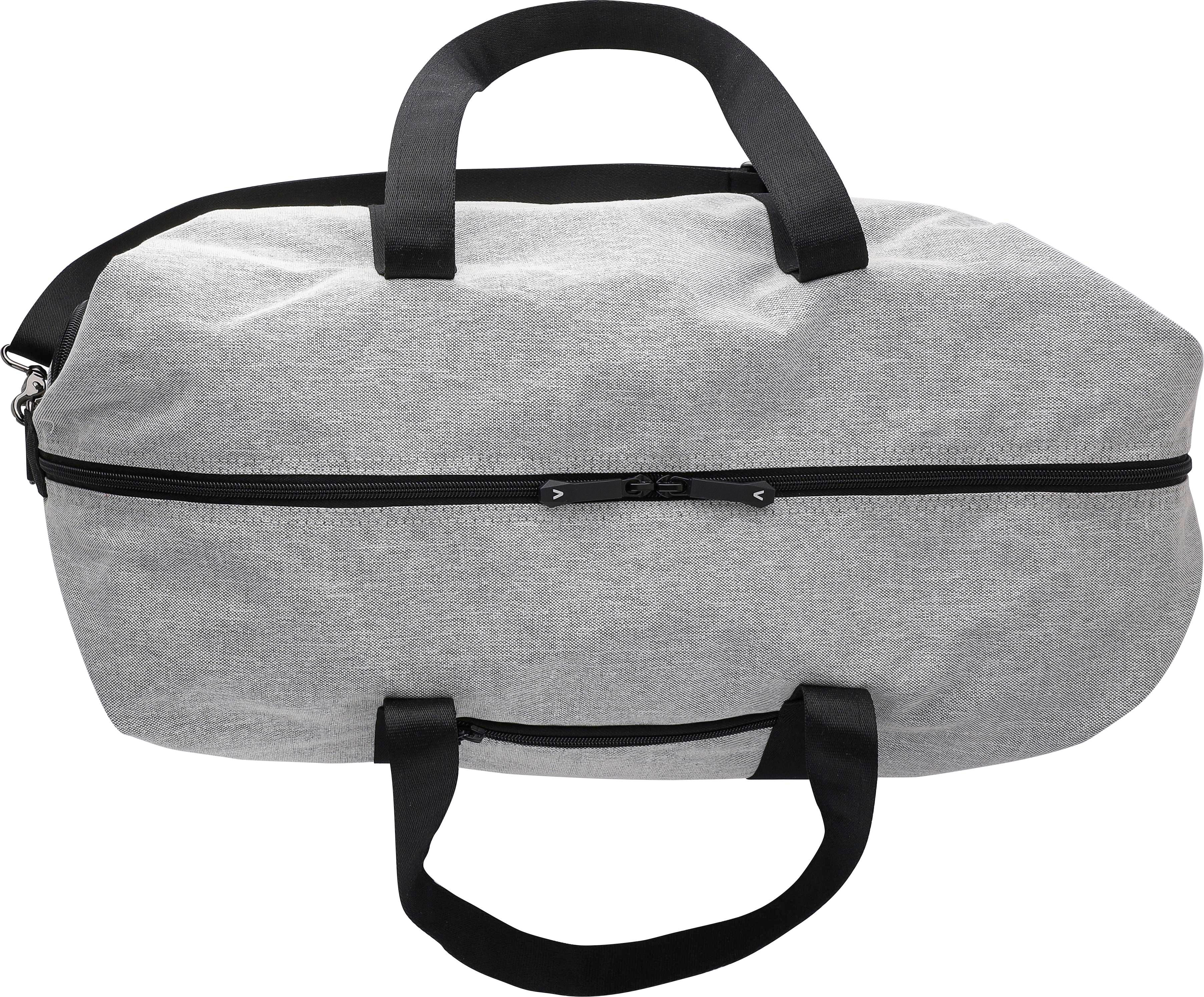 Bolsa plegable de lona de poliéster reciclado Desmond