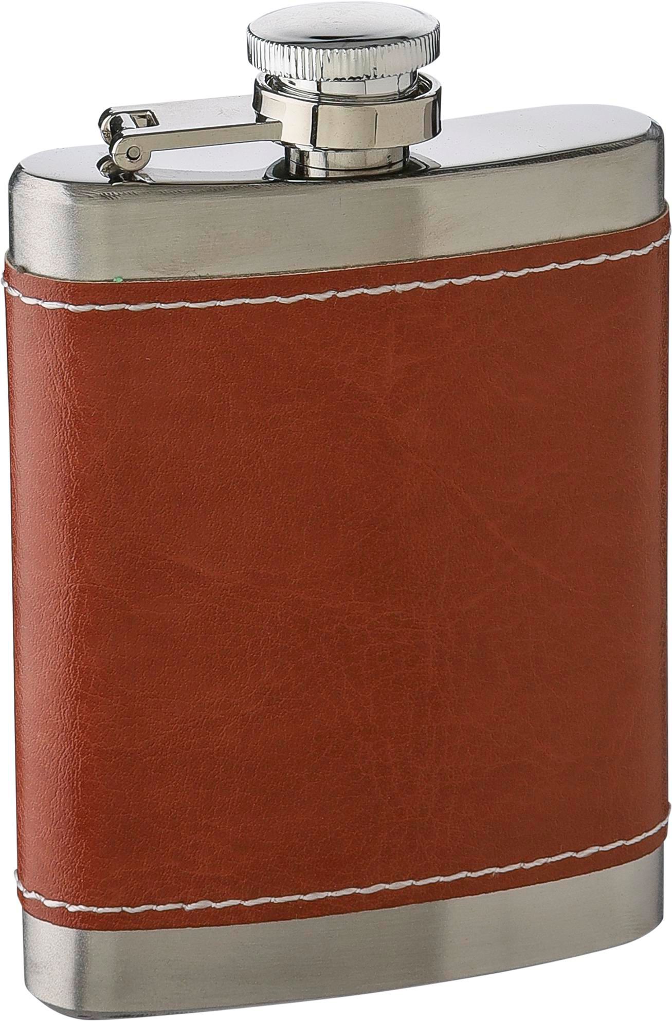 Petaca de acero inox. Cedric