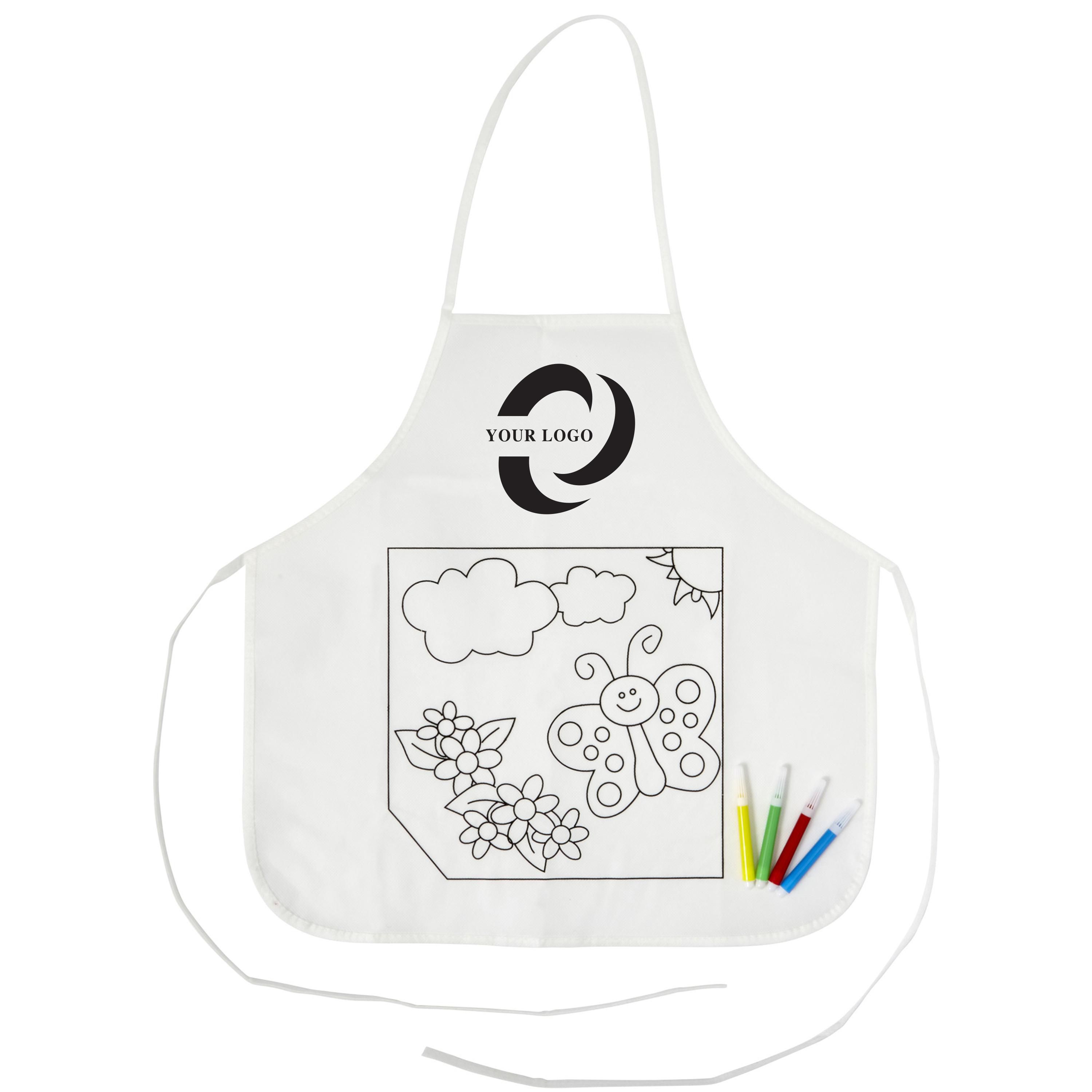 Delantal de nonwoven Stacy