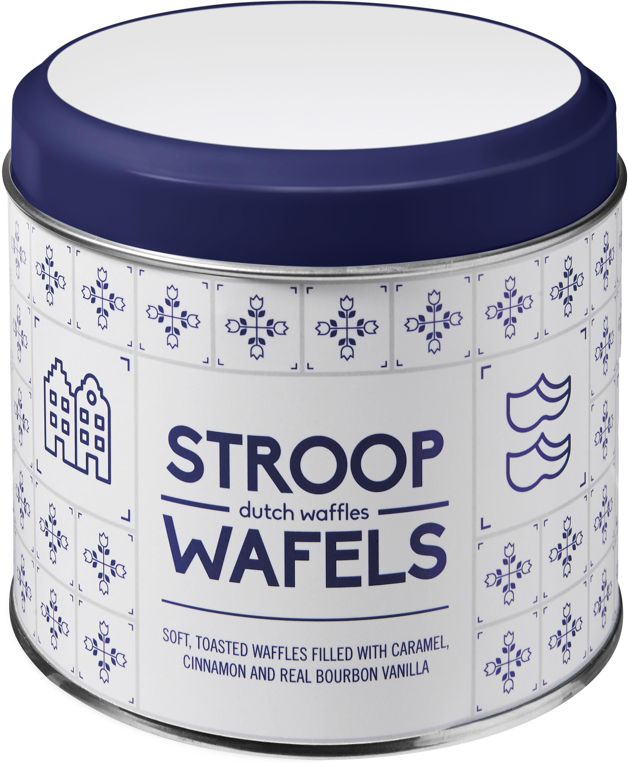 Lata con galletas holandesas Wafels William