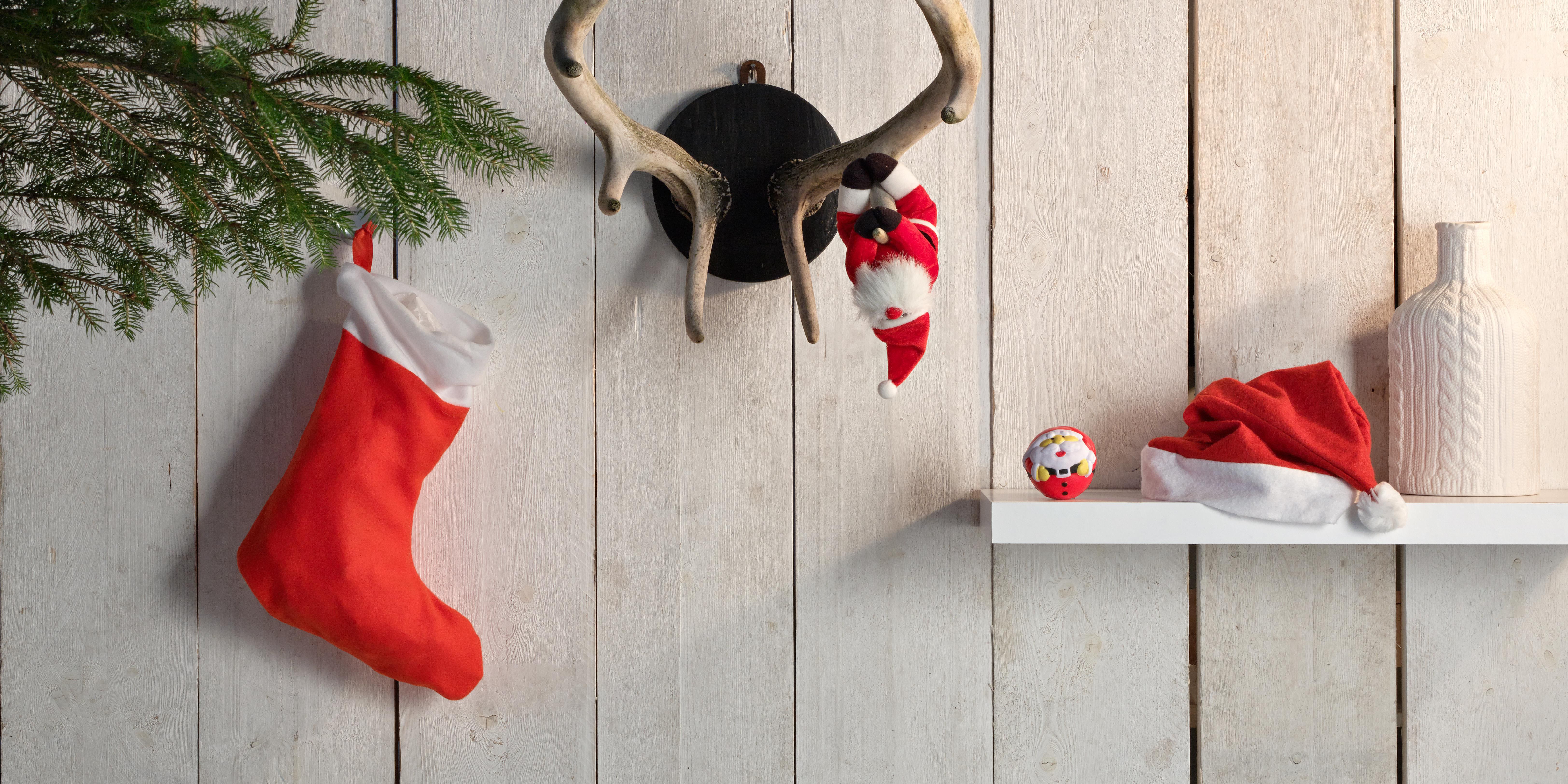 Bola anti-estrés en forma de Papá Noel. Harris