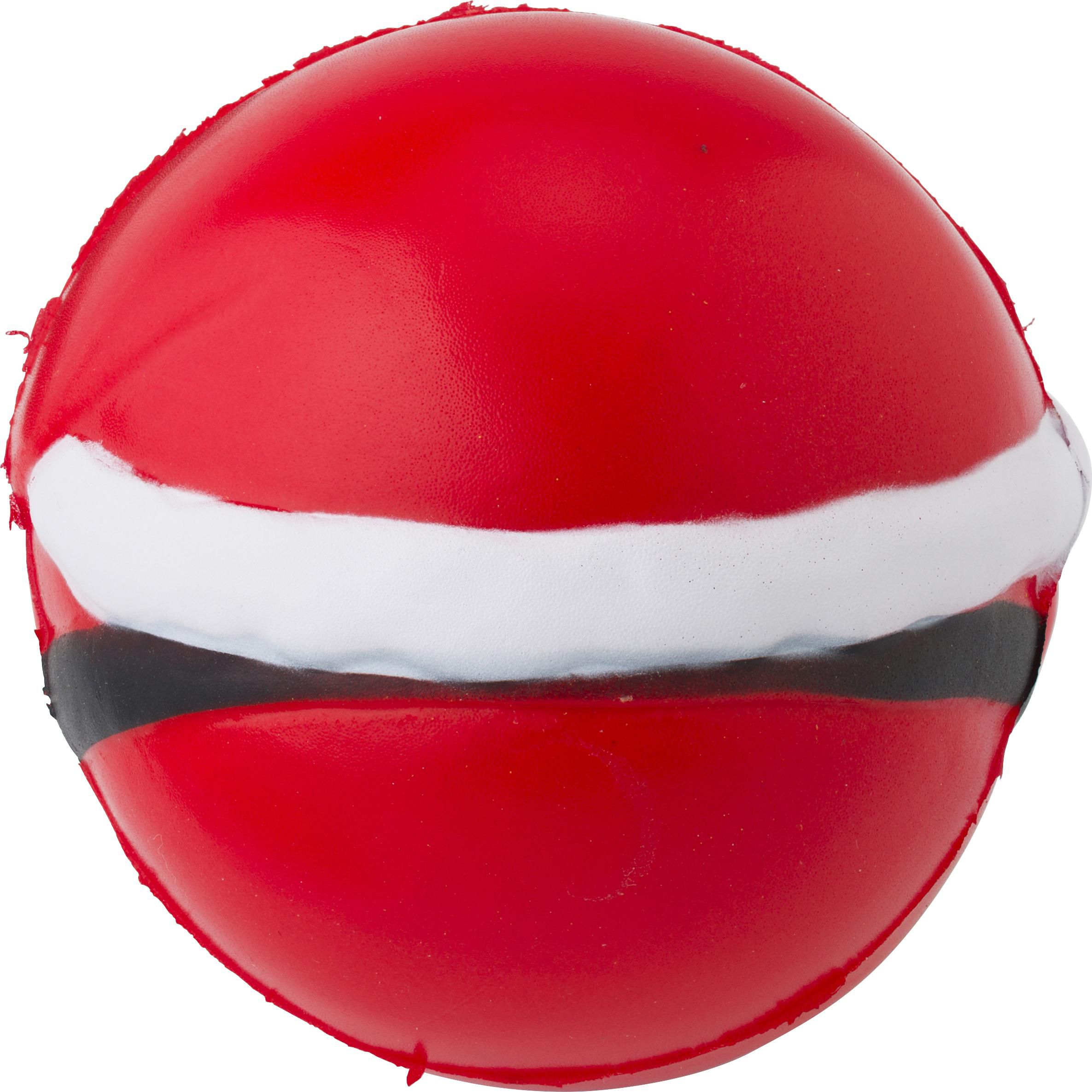 Bola anti-estrés en forma de Papá Noel. Harris