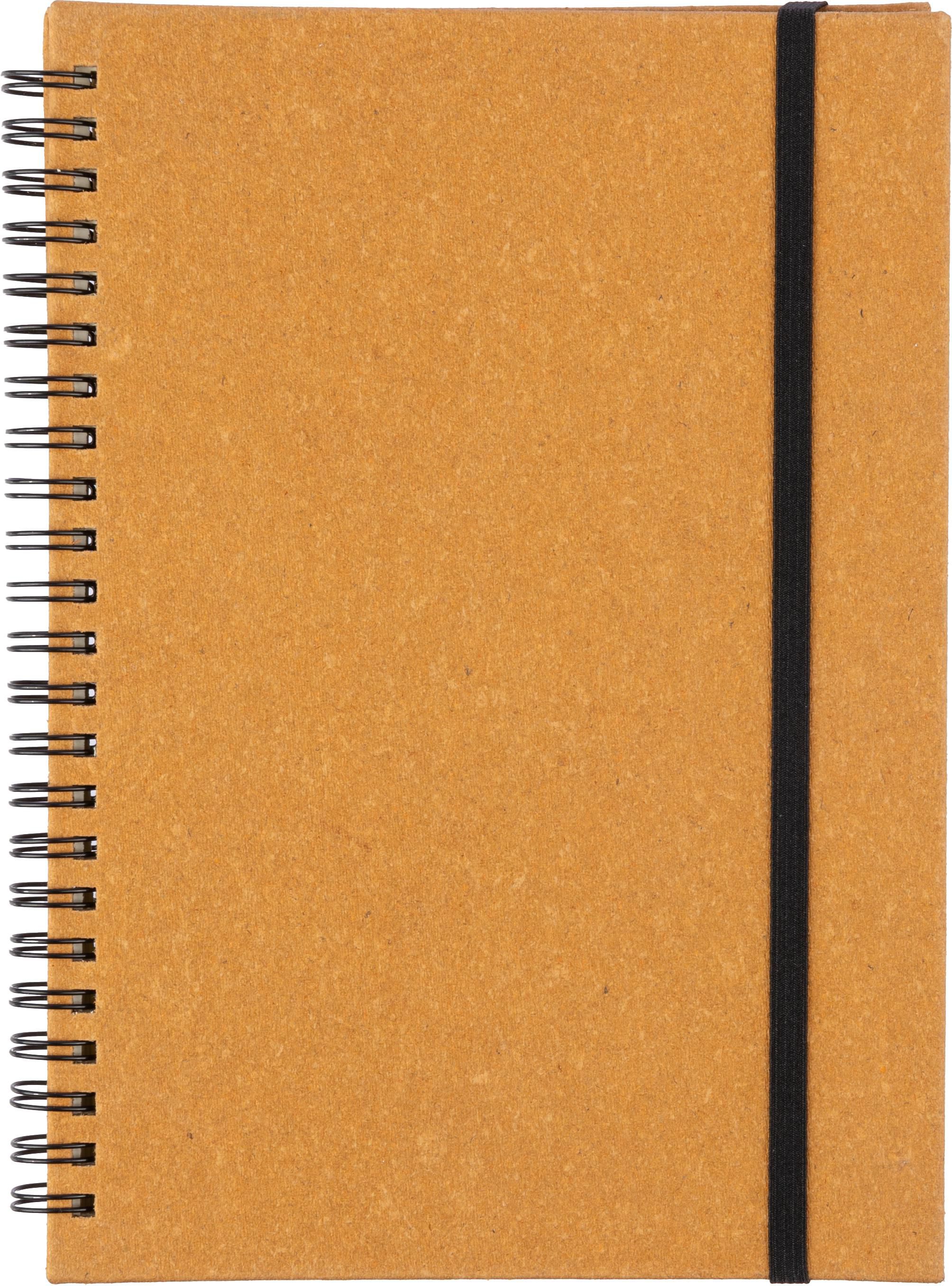Cuaderno de cuero reciclado Egon