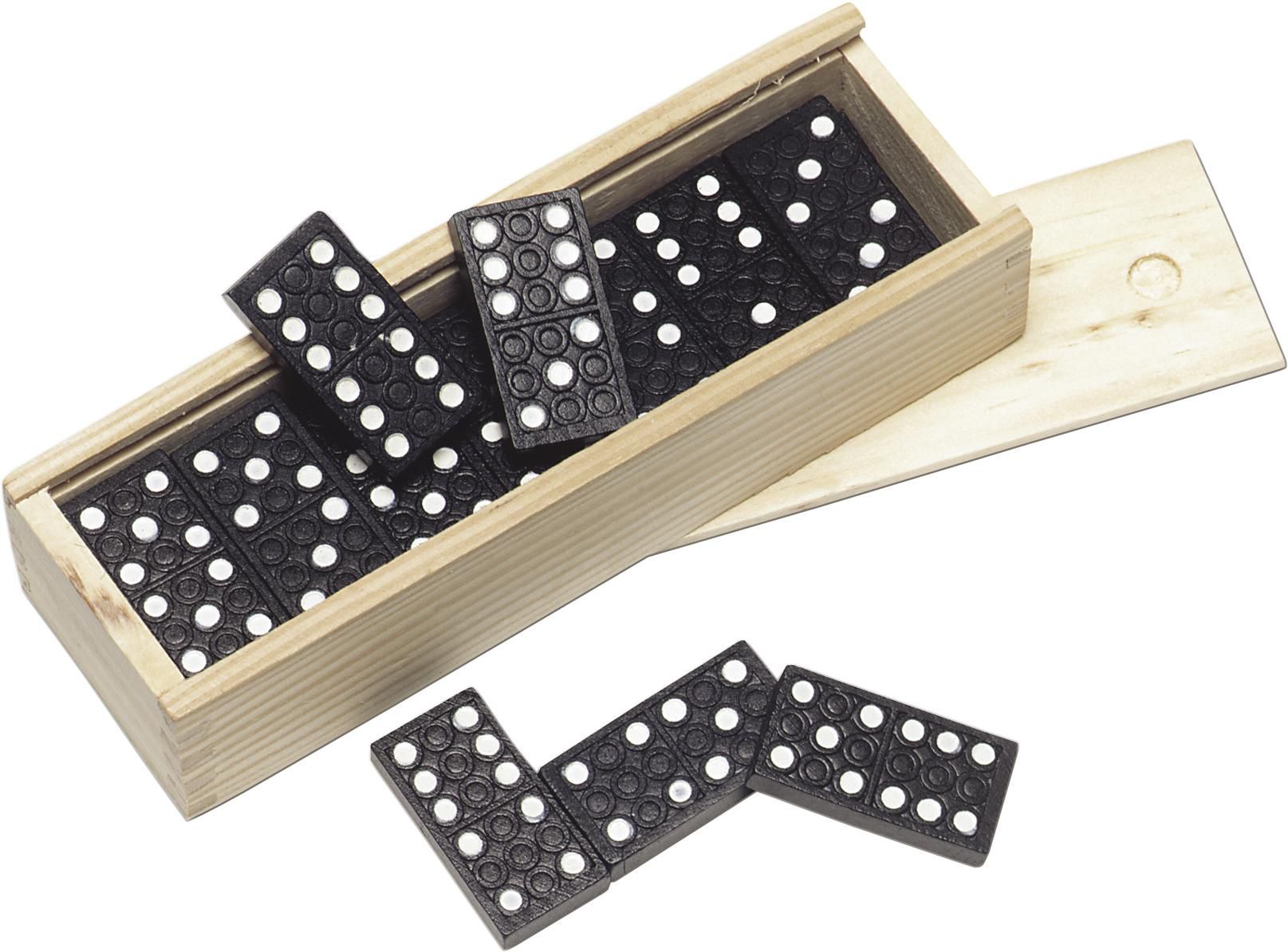 Estuche de madera con dominó Enid