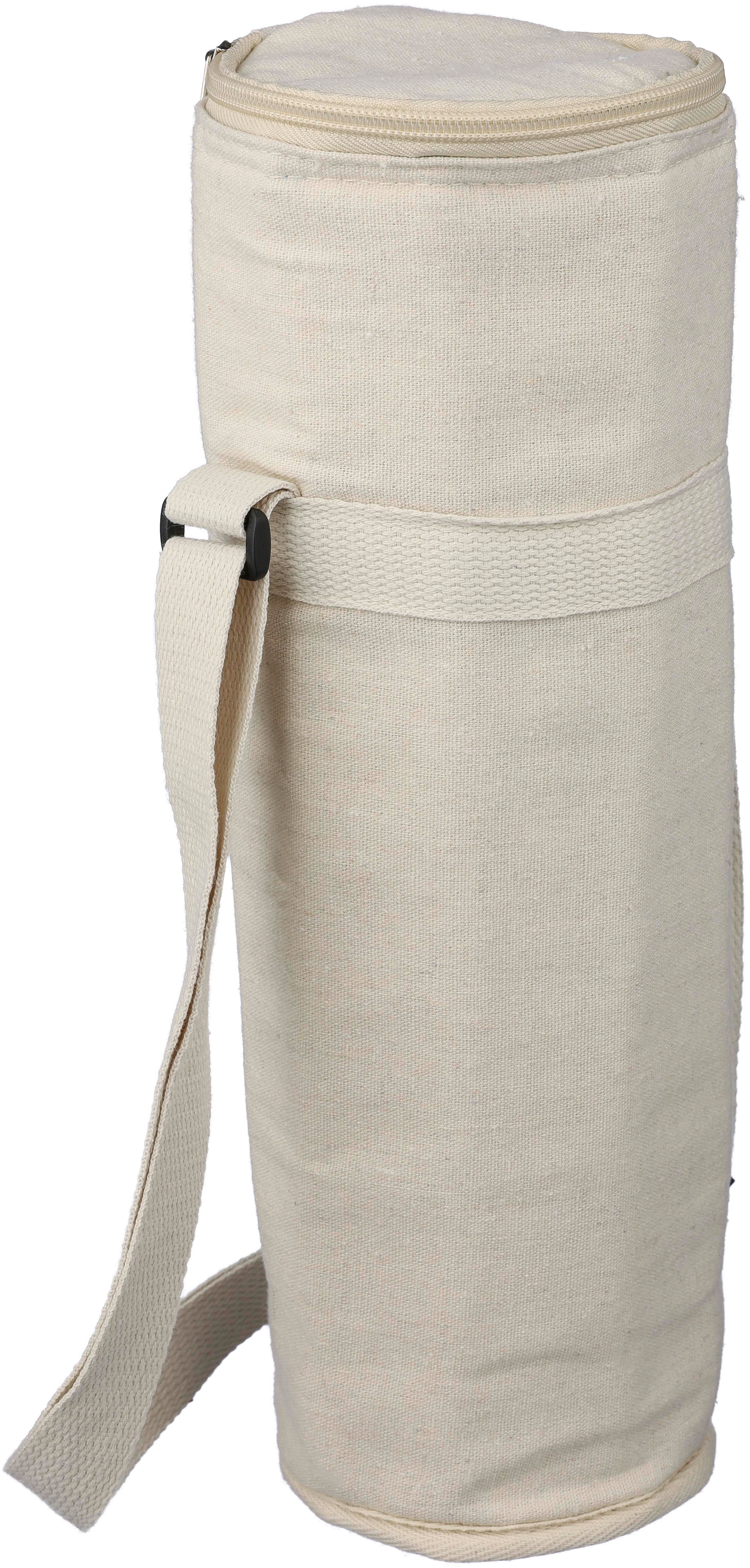 Recycled cotton (270 gsm) bottle cooler bag Eugene