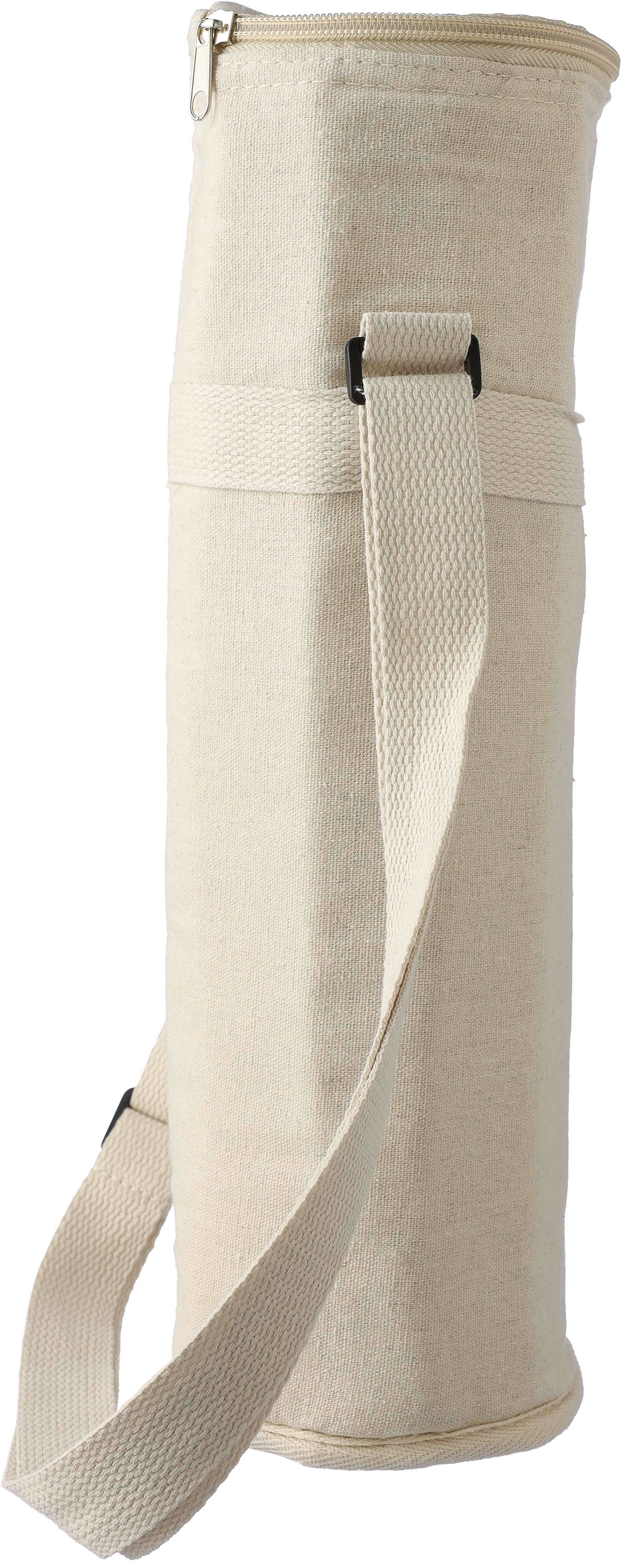Recycled cotton (270 gsm) bottle cooler bag Eugene