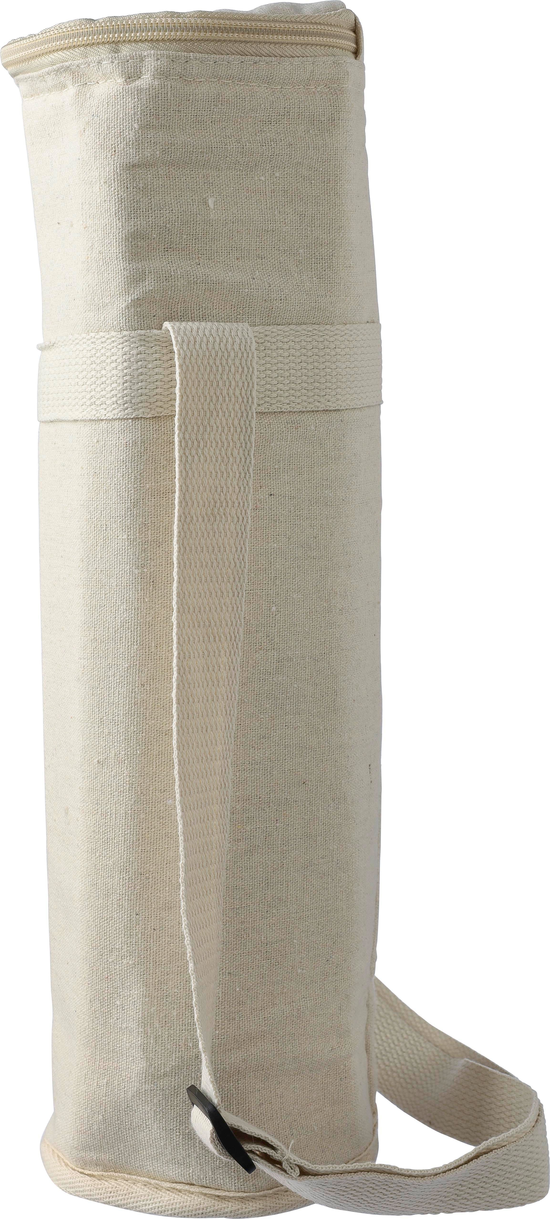 Recycled cotton (270 gsm) bottle cooler bag Eugene