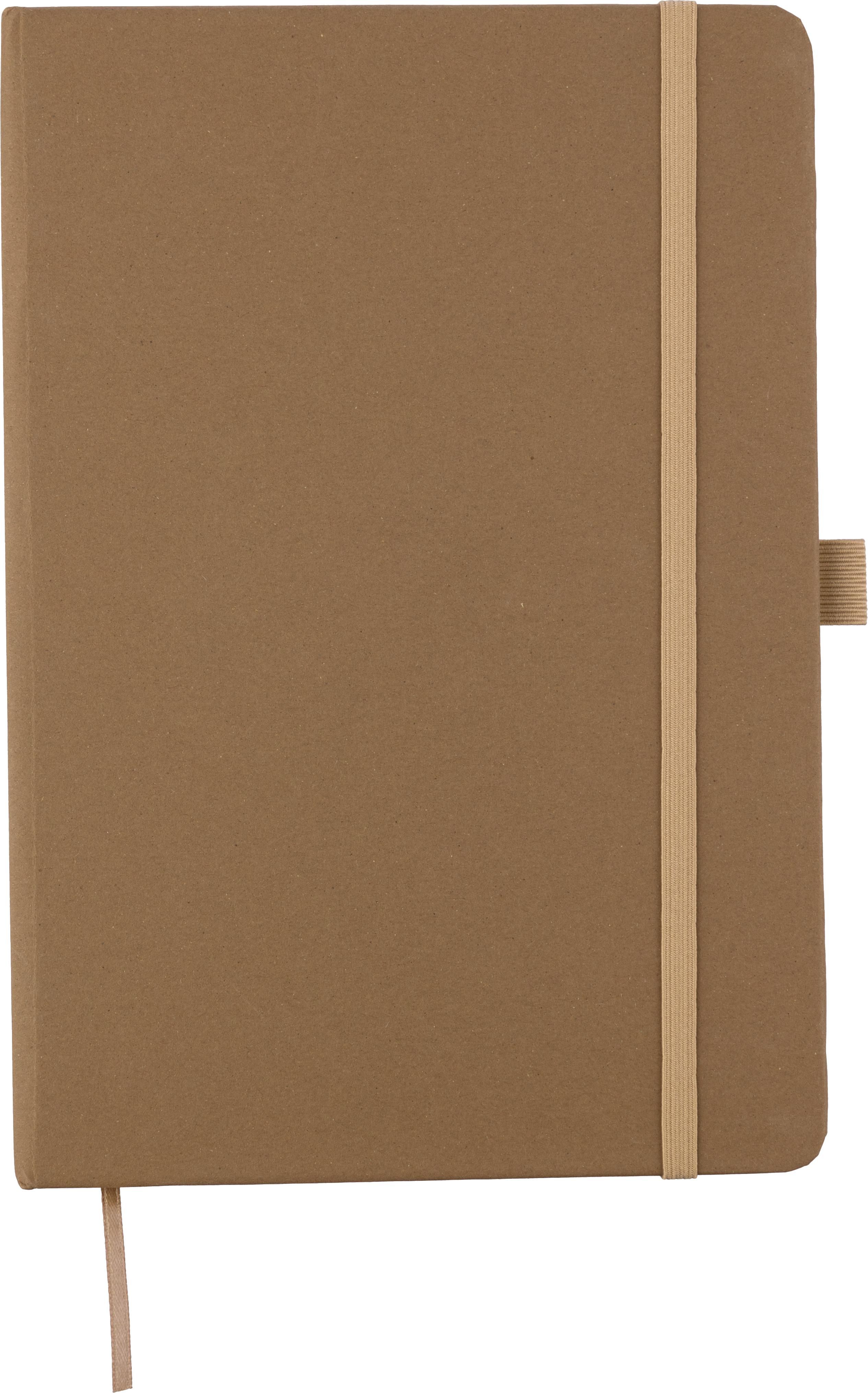 Cuaderno de biorresiduos reciclados y cartón Gertrud