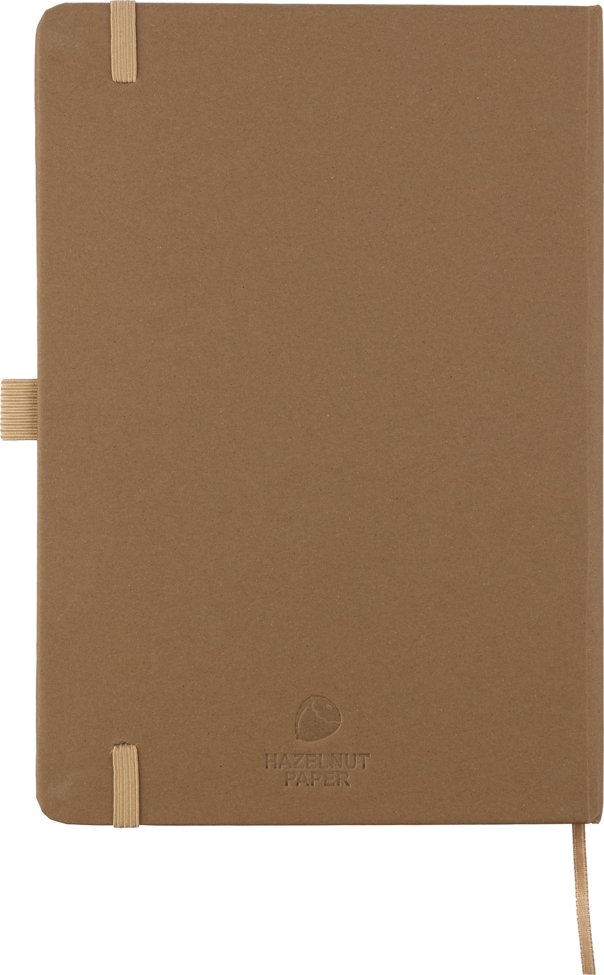 Cuaderno de biorresiduos reciclados y cartón Gertrud