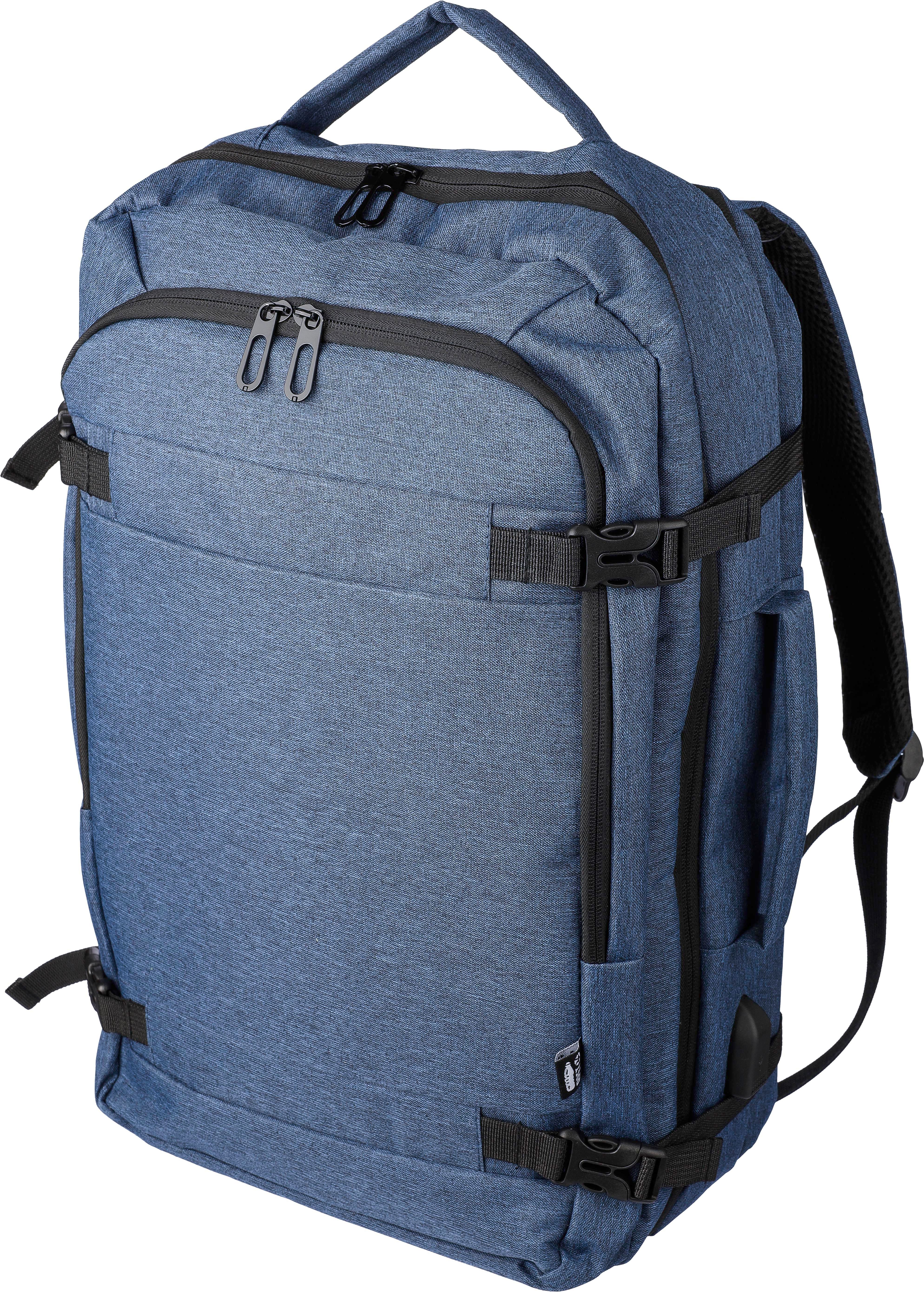 Mochila de poliéster rPET para cabina y pc Malcolm