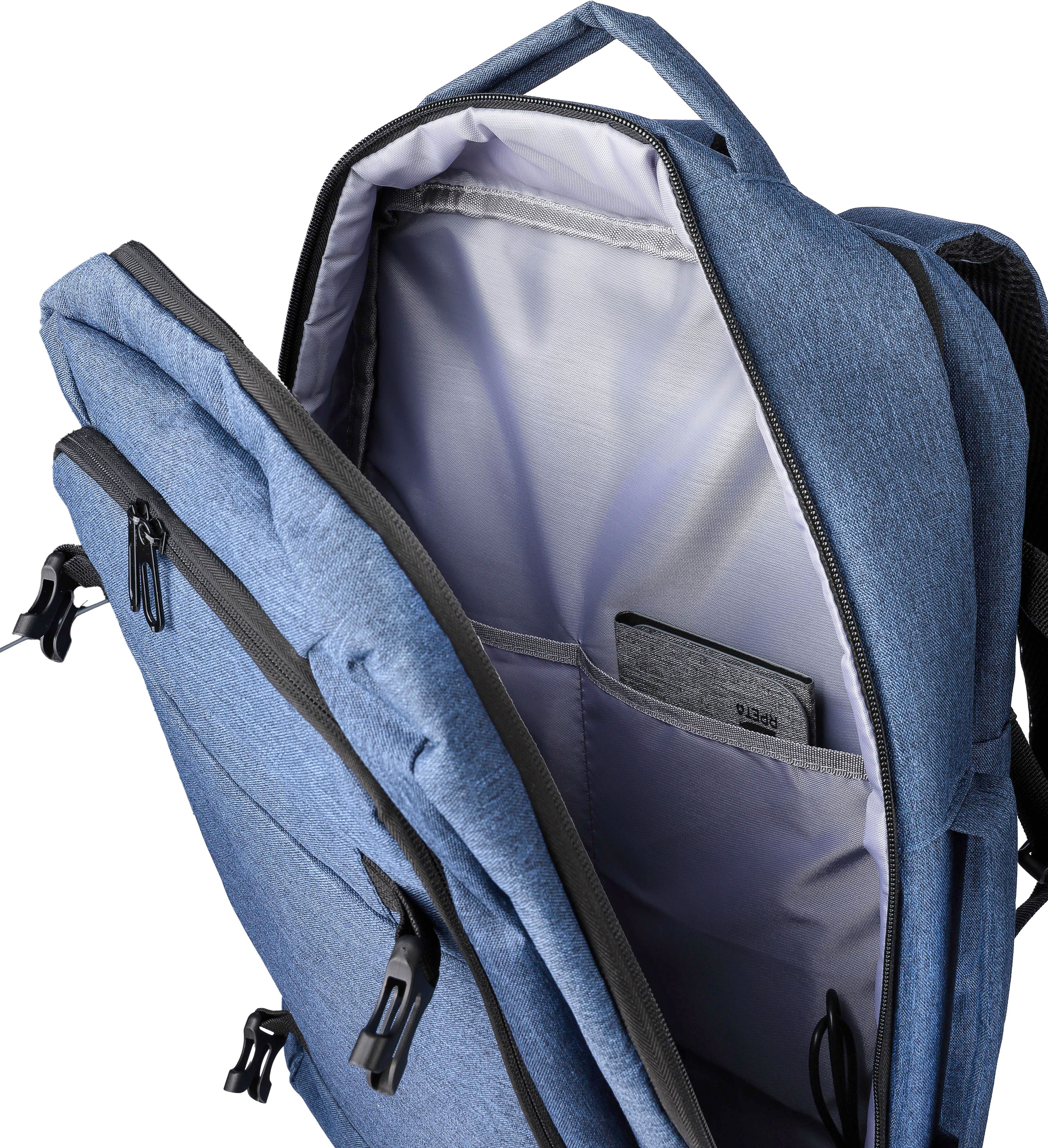 Mochila de poliéster rPET para cabina y pc Malcolm
