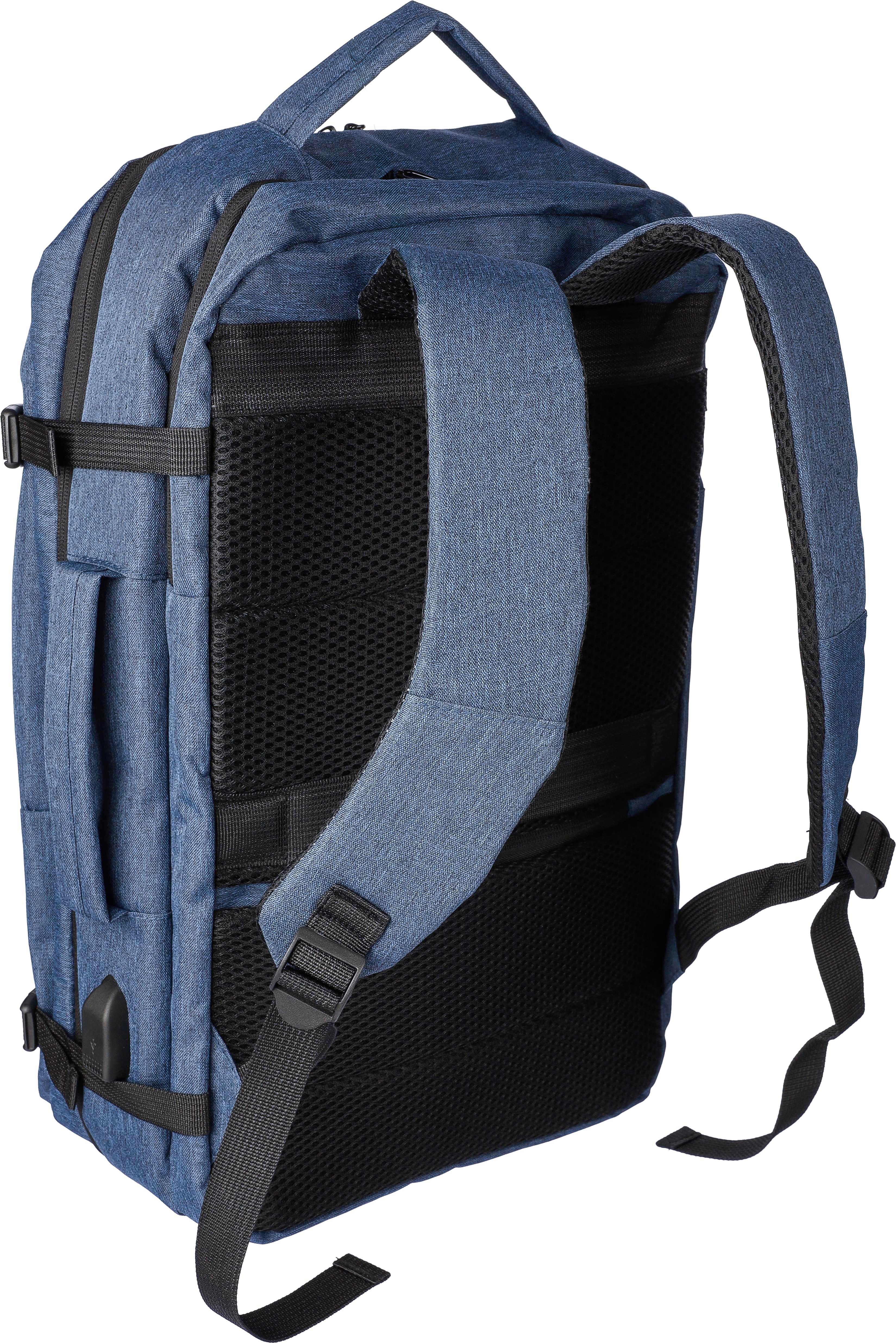 Mochila de poliéster rPET para cabina y pc Malcolm