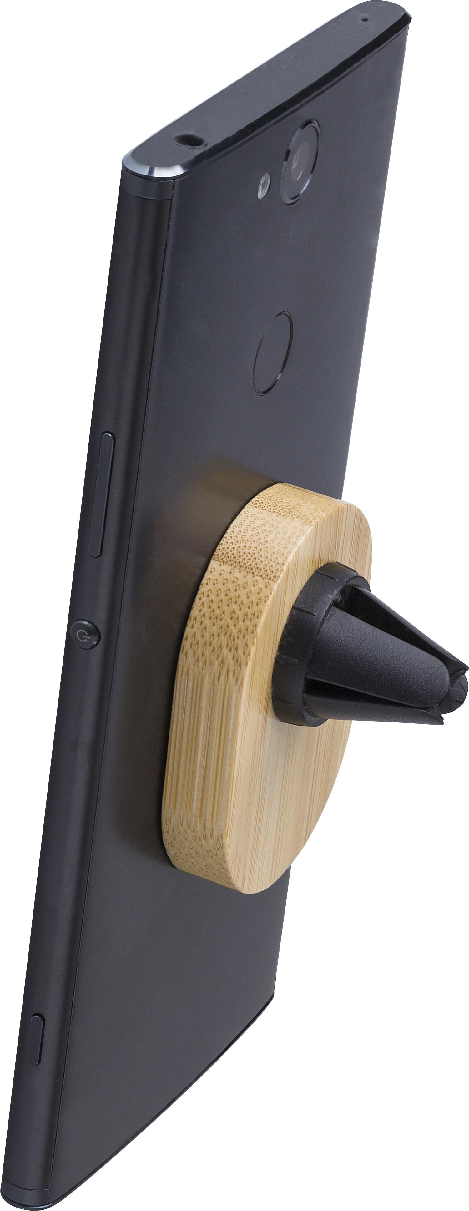 Soporte para teléfono de bambú Larry