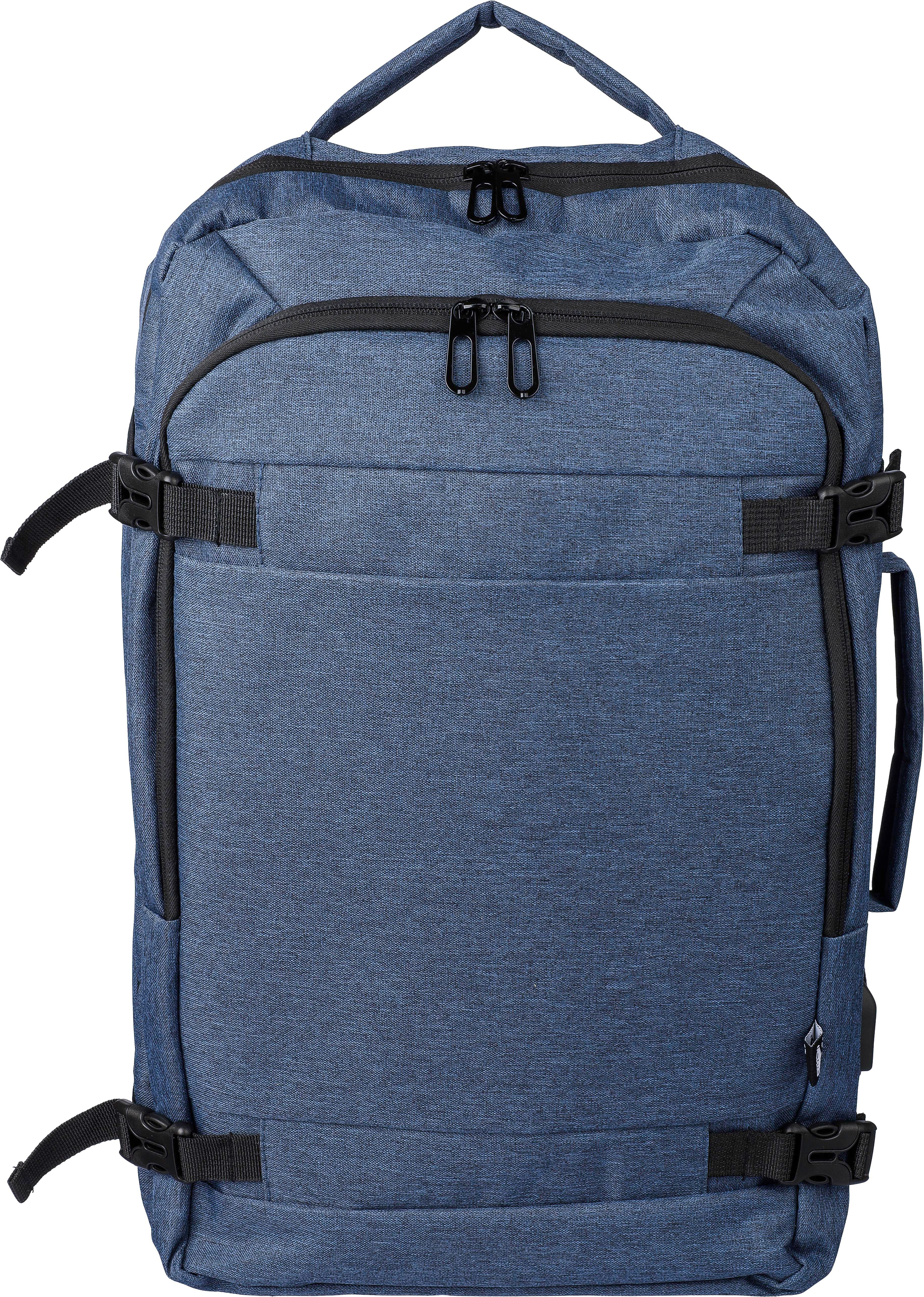 Mochila de poliéster rPET para cabina y pc Malcolm