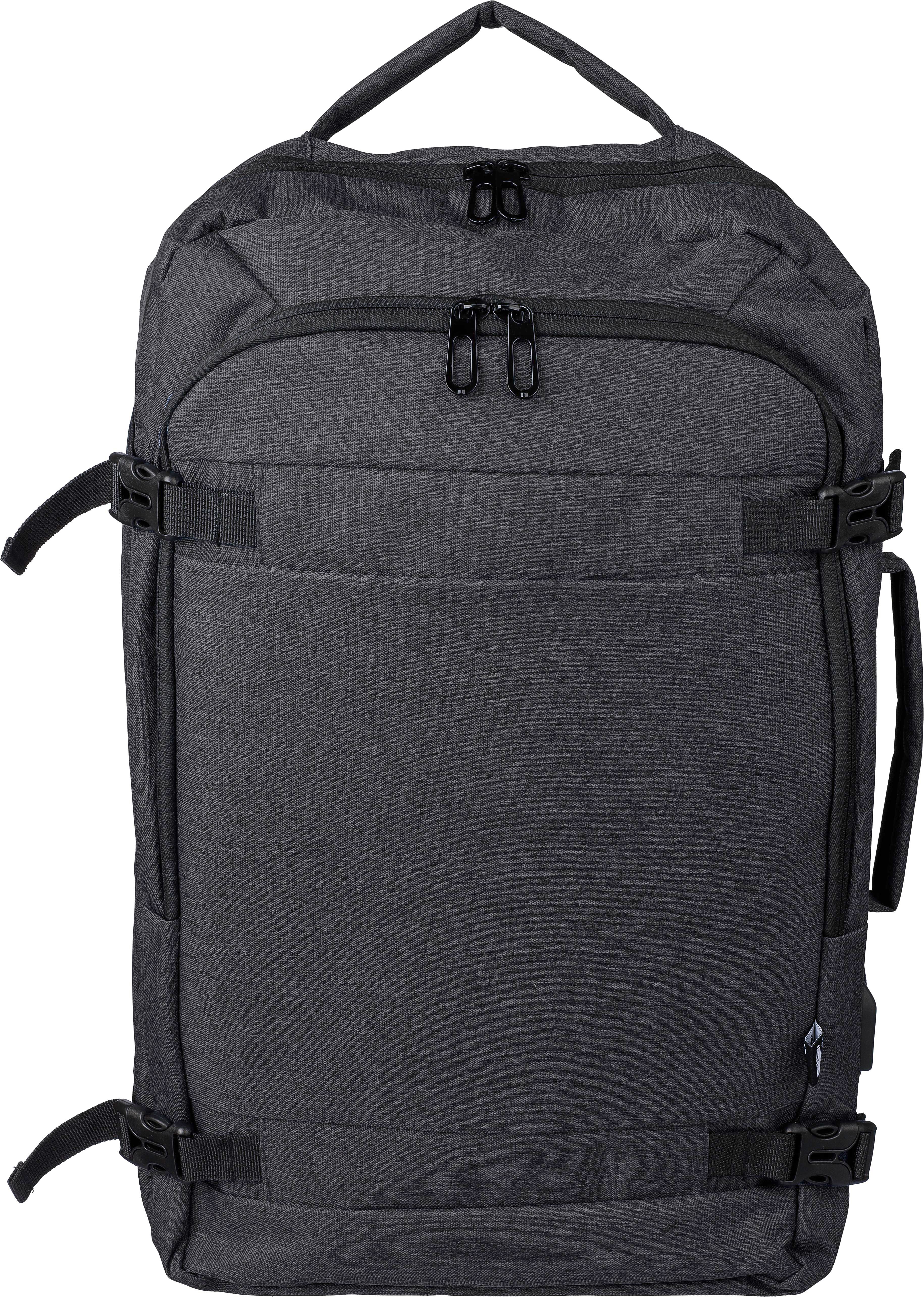 Mochila de poliéster rPET para cabina y pc Malcolm