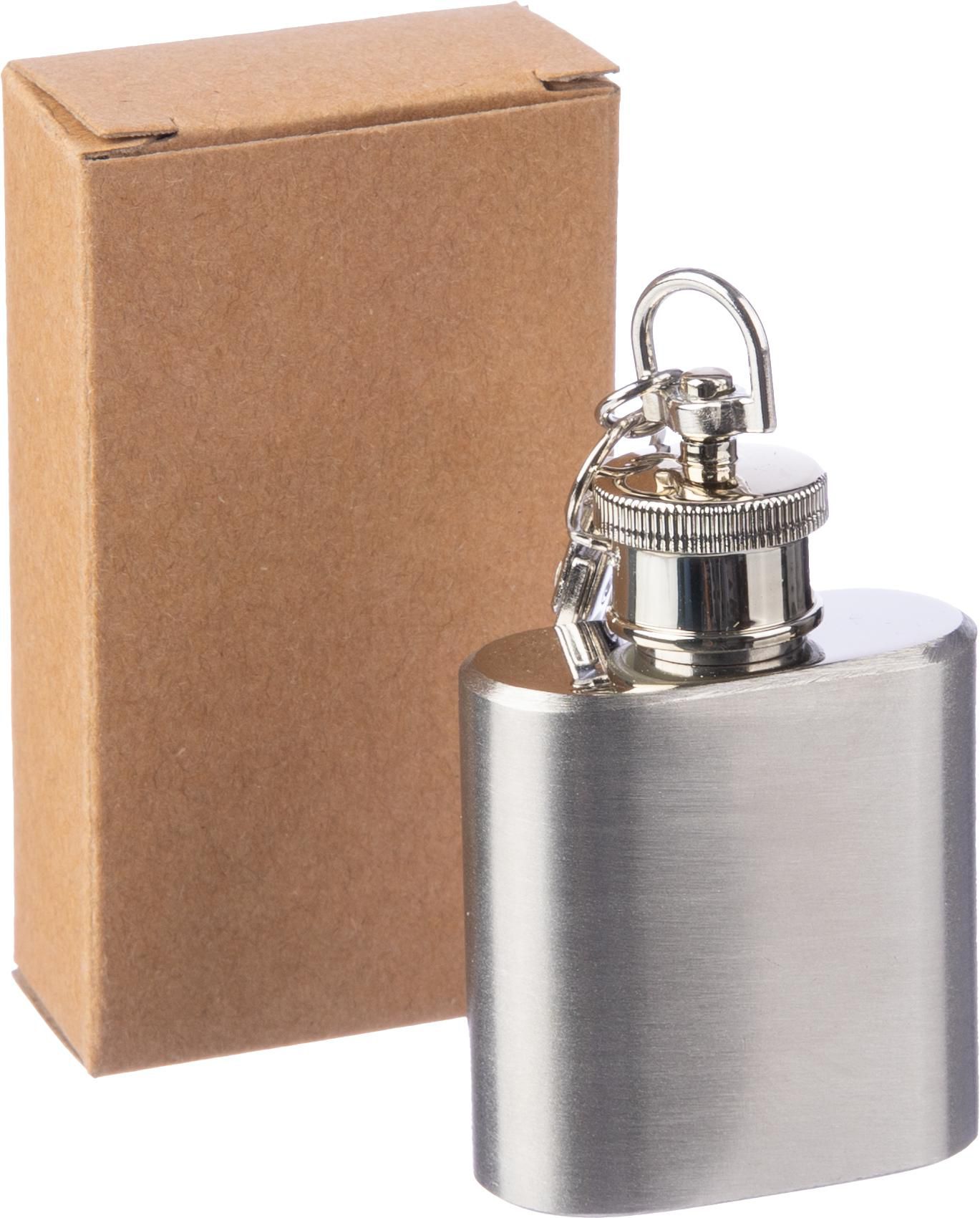 Llavero petaca de acero inox. Julia