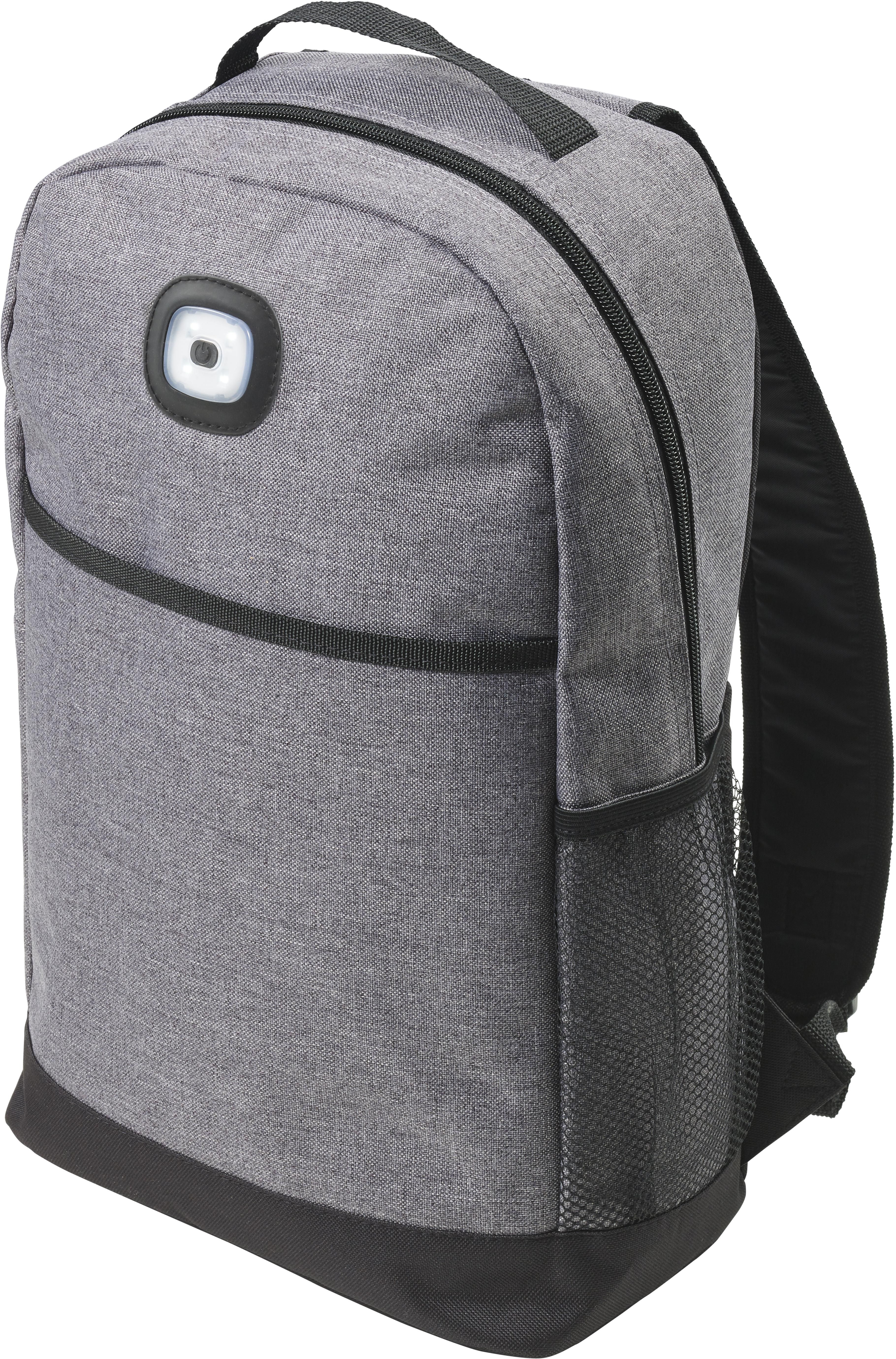 Mochila de poliéster con luz Katarina