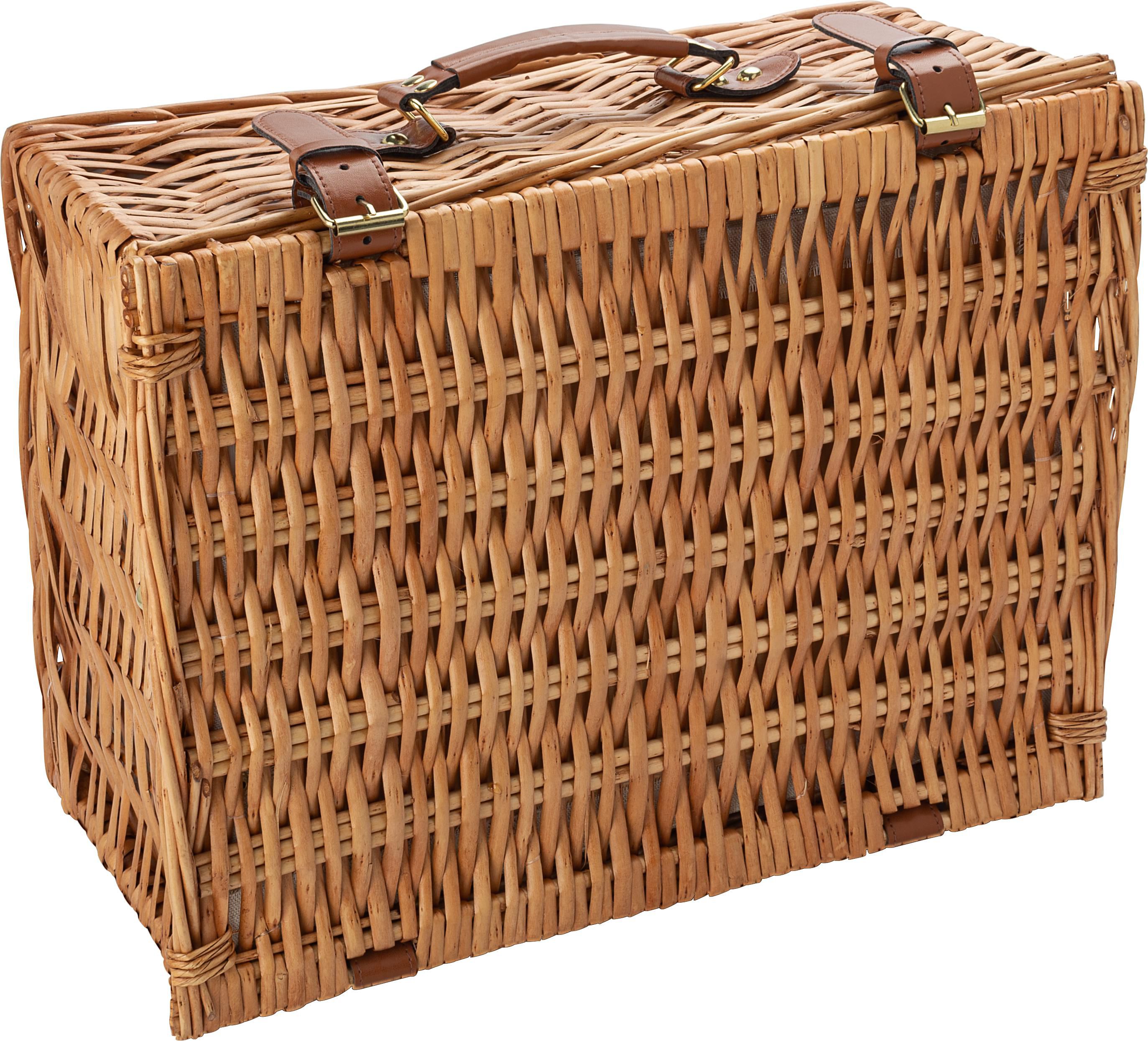 Cesta de sauce para picnic Effie
