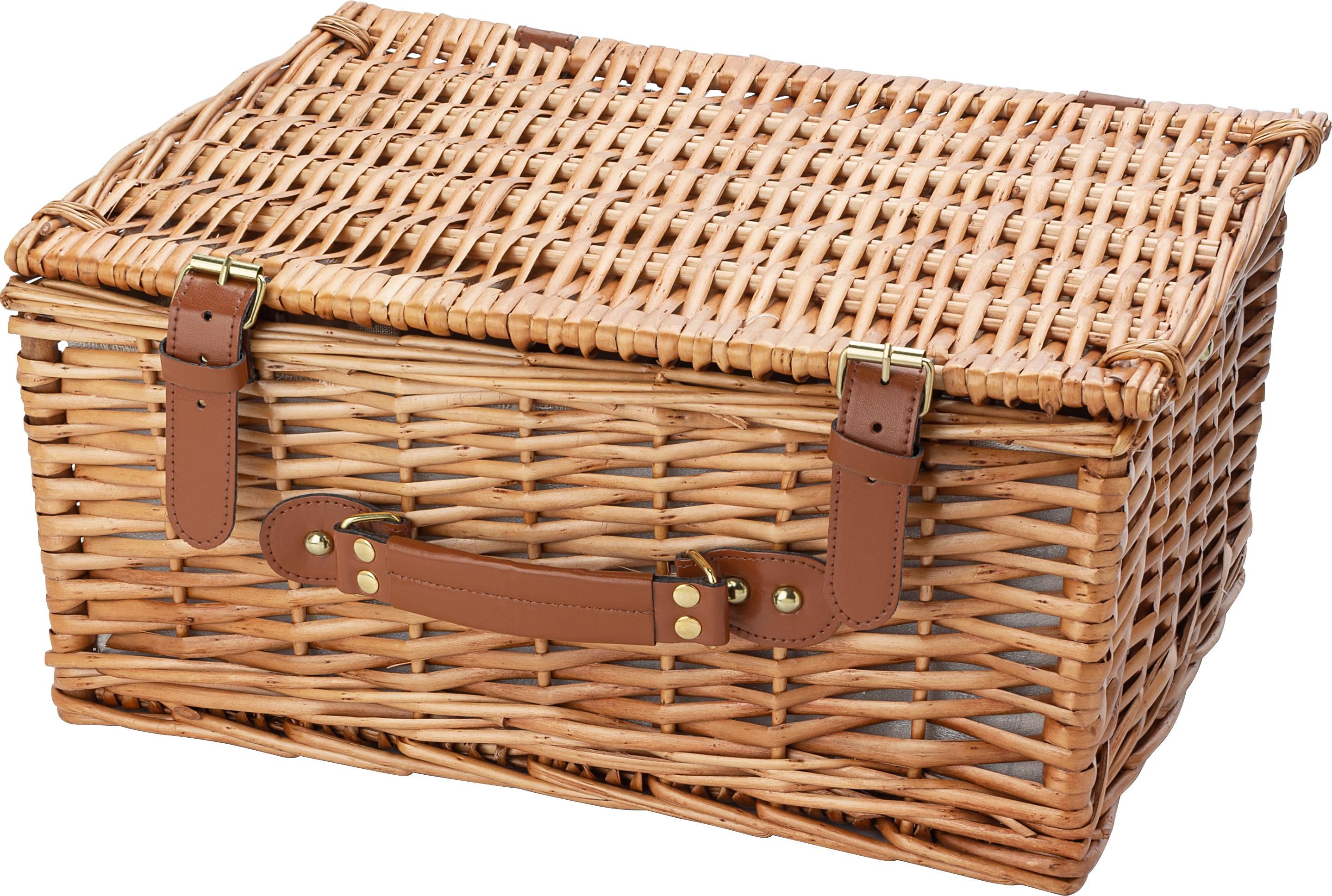 Cesta de sauce para picnic Effie