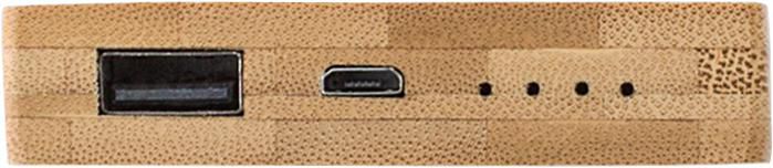 Power Bank de bambú Ruby