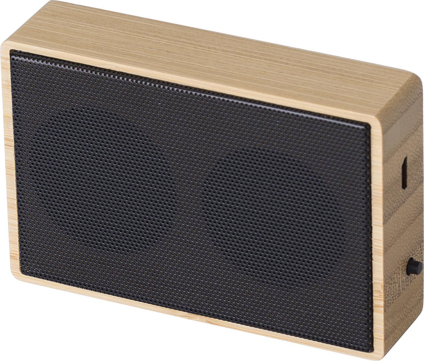 Altavoz inalámbrico de bambú Fox