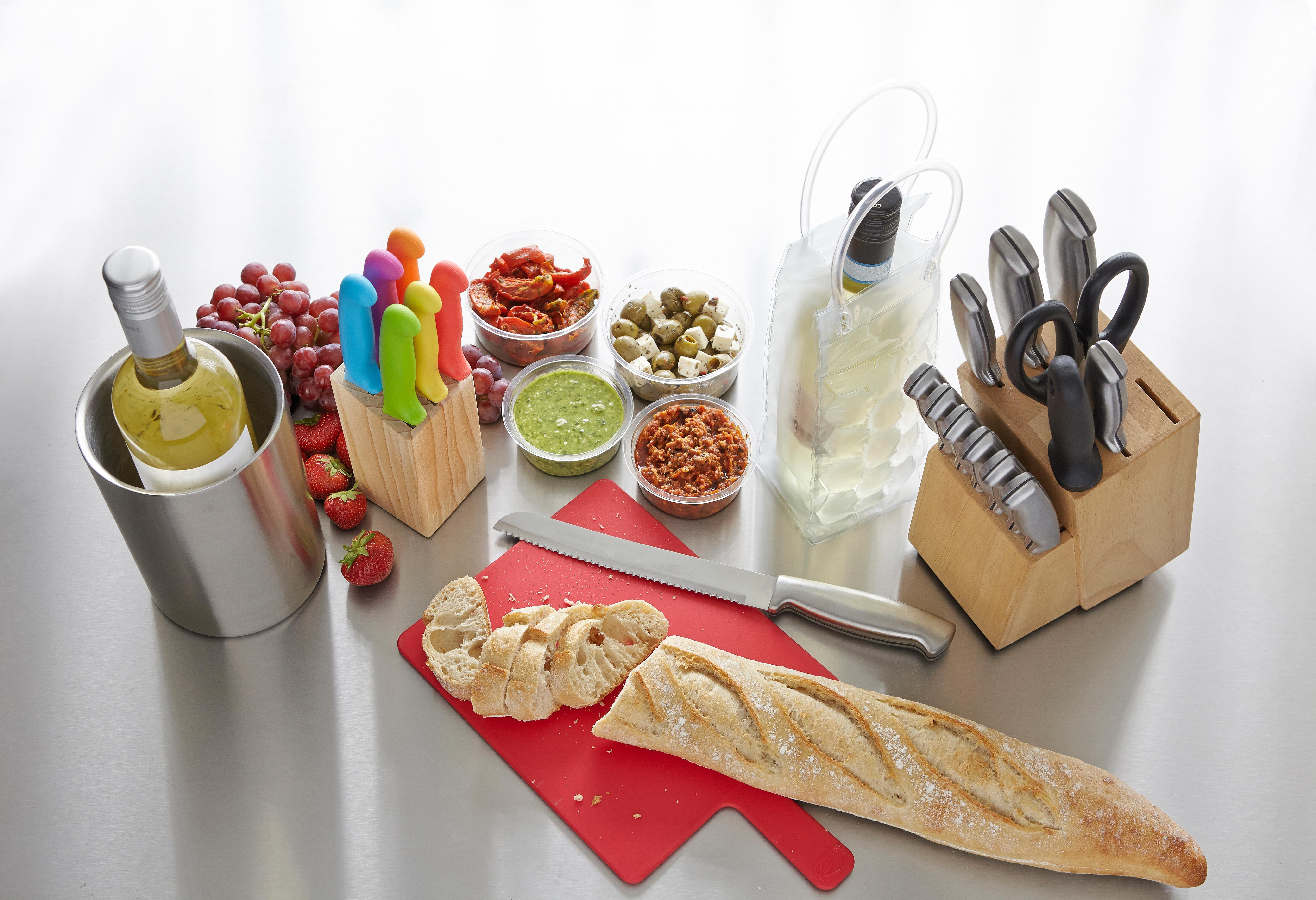 Set de cocina de acero inox. Lucille