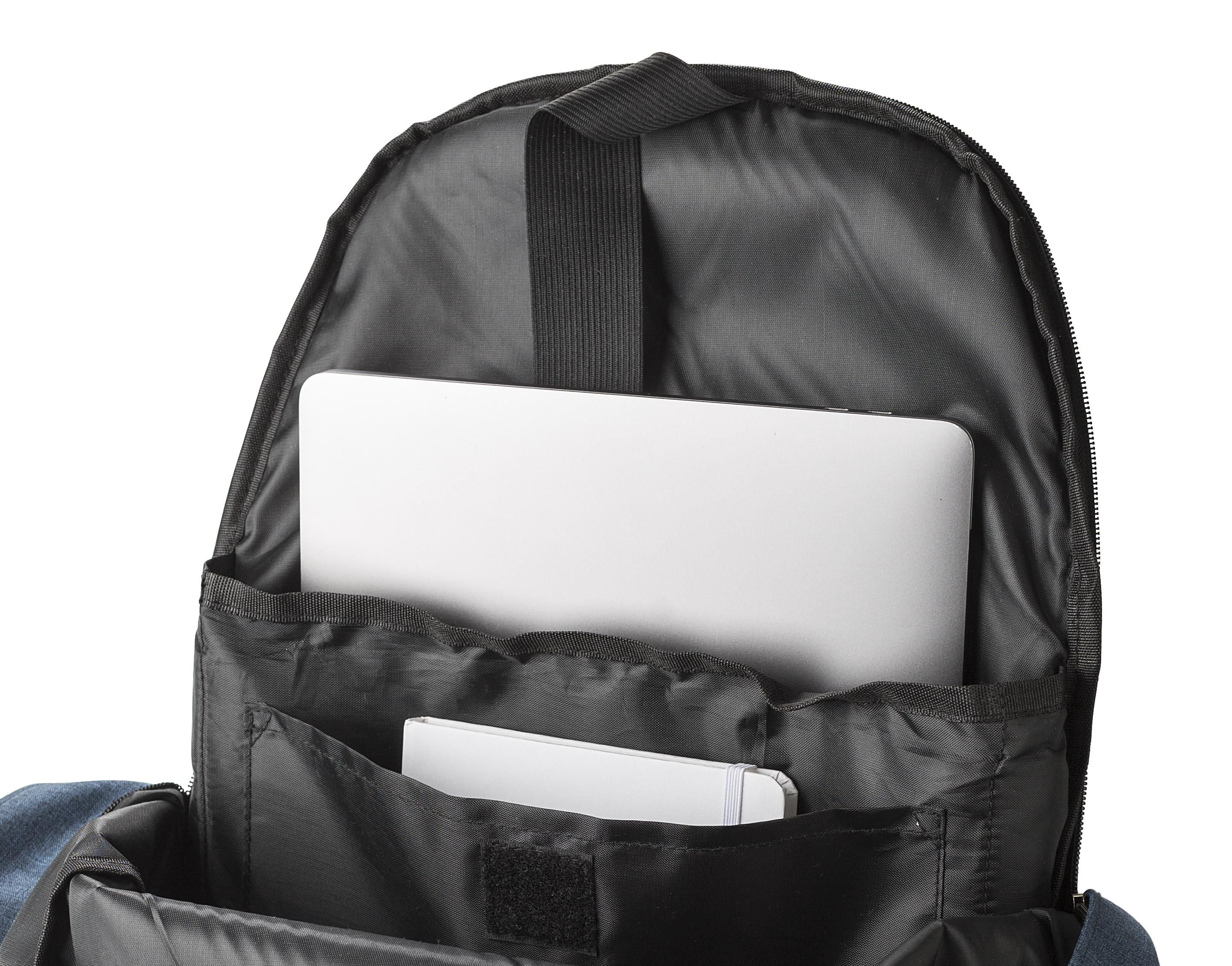 Mochila antirrobo de rPET Celeste