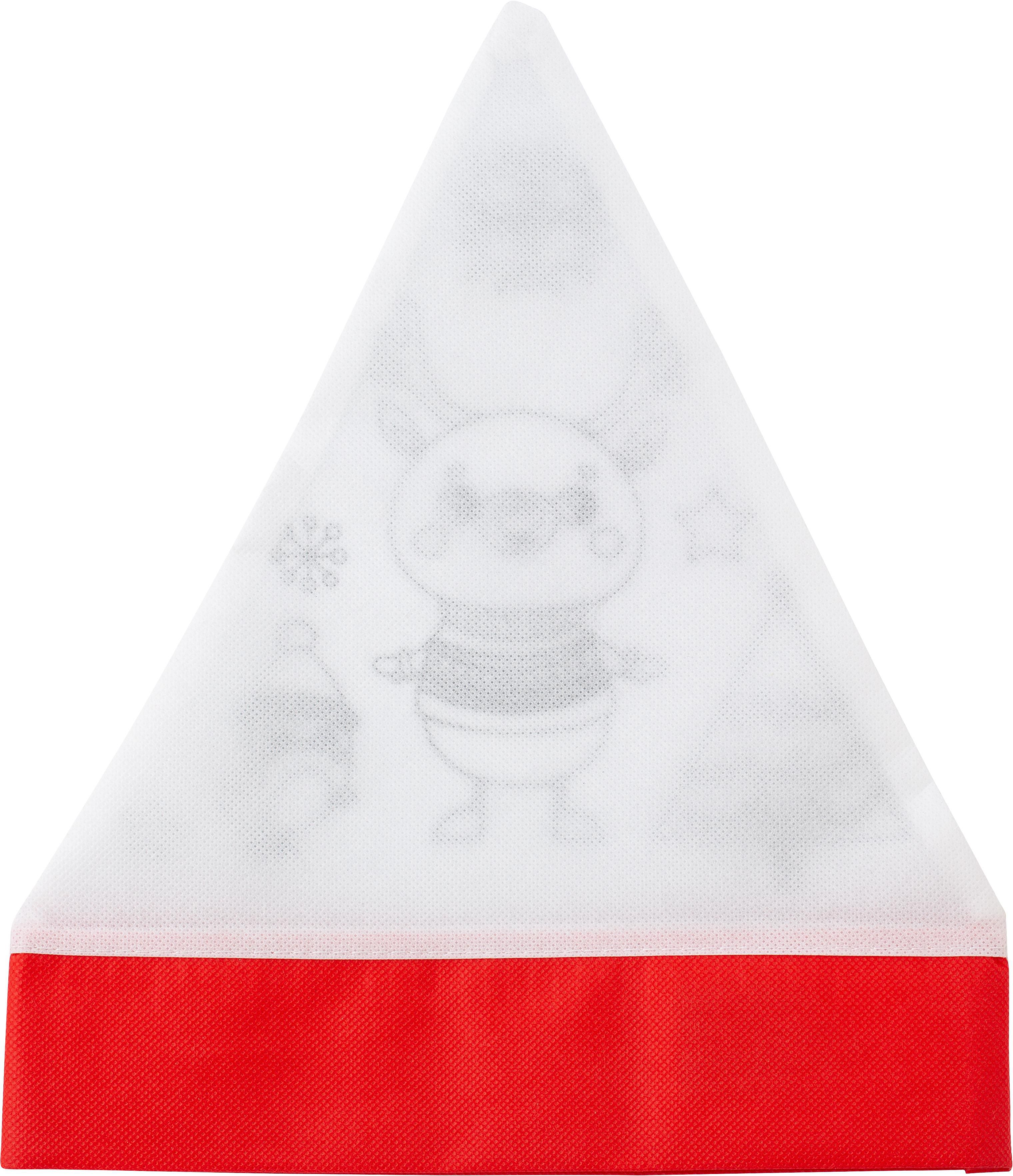 Gorro navideño de nonwoven (80 gr / m²) Maryse