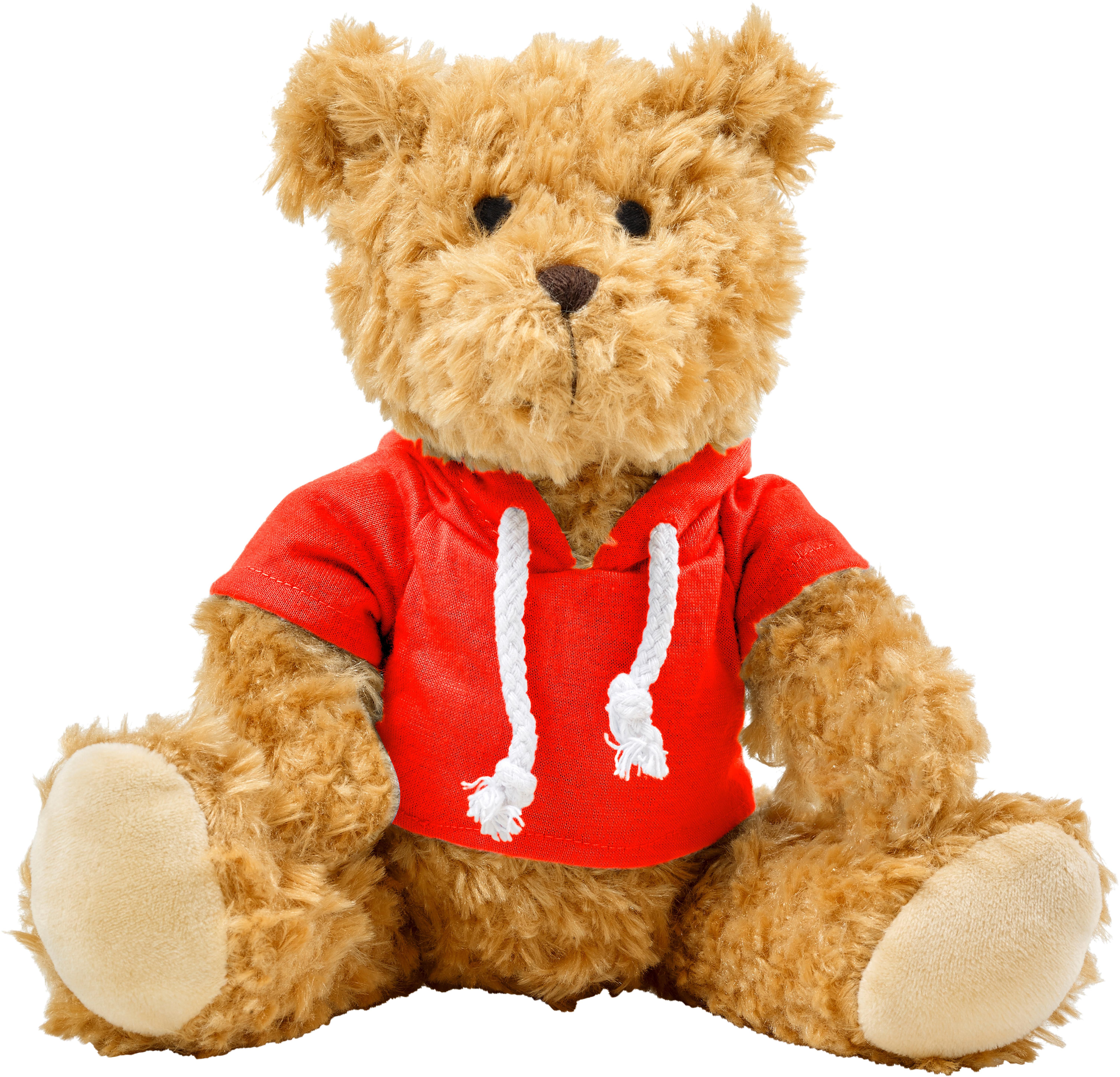 Oso de peluche con sudadera Monty