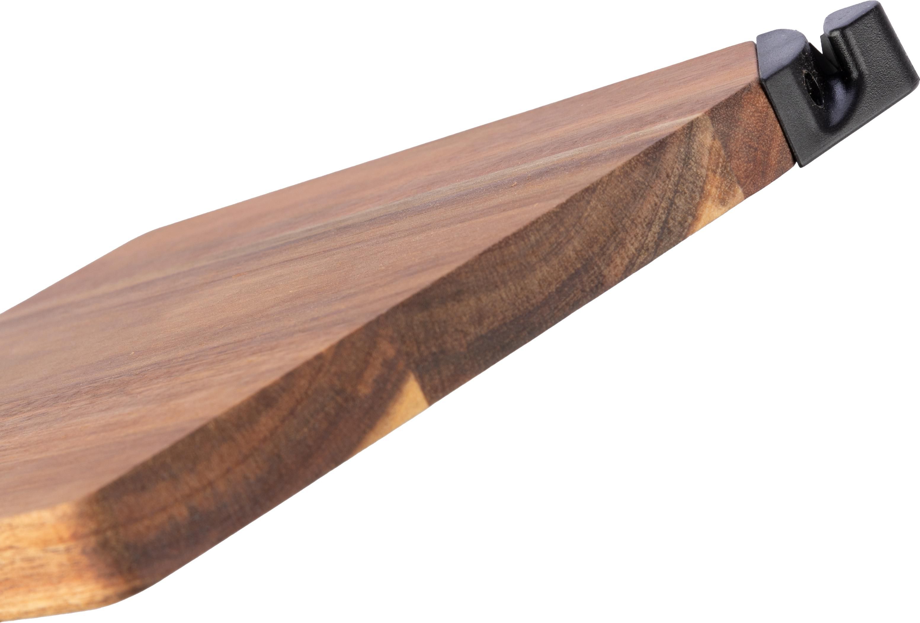 Tabla de madera de acacia con afilador Heinz