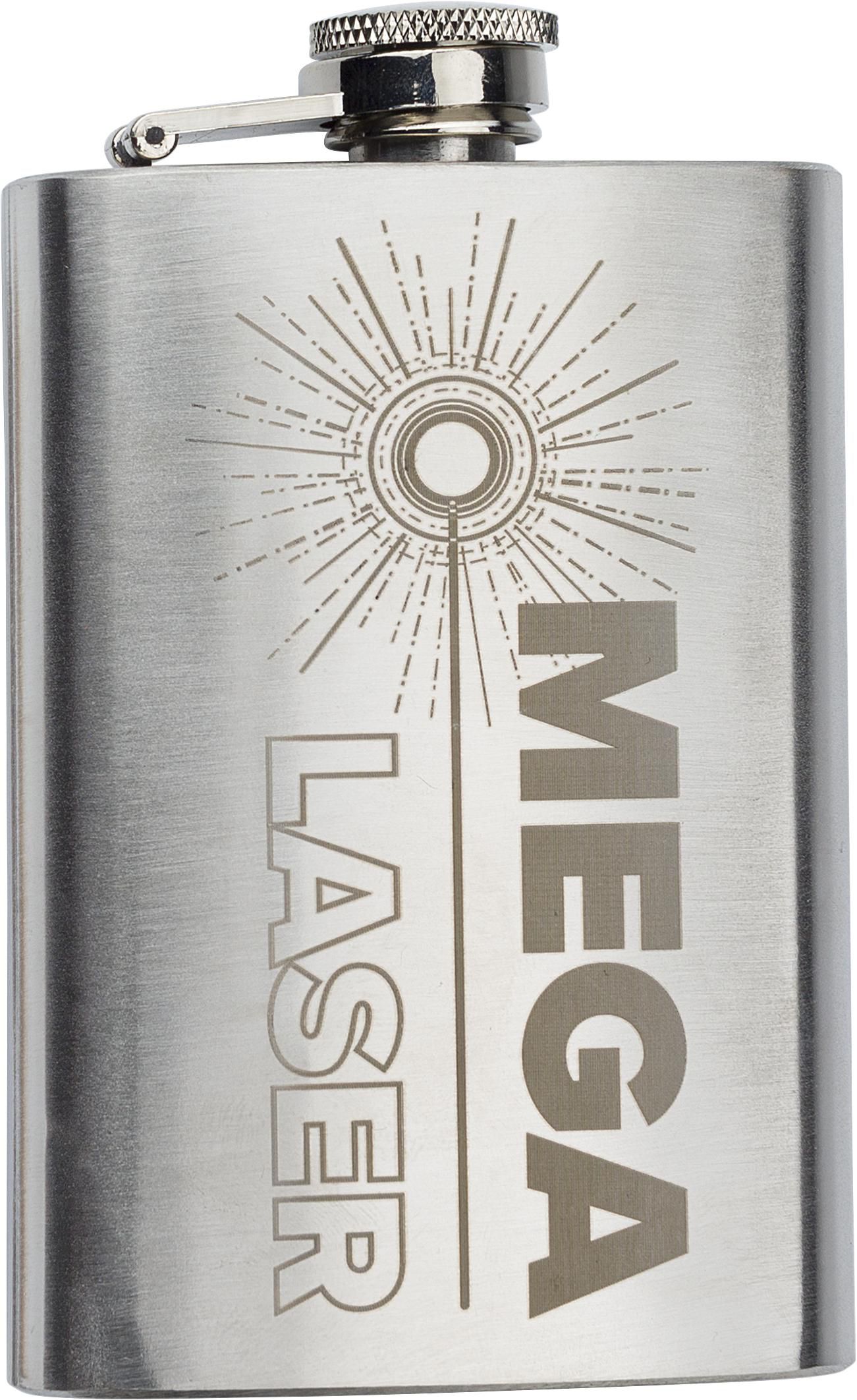 Petaca de acero inox. Ingrid
