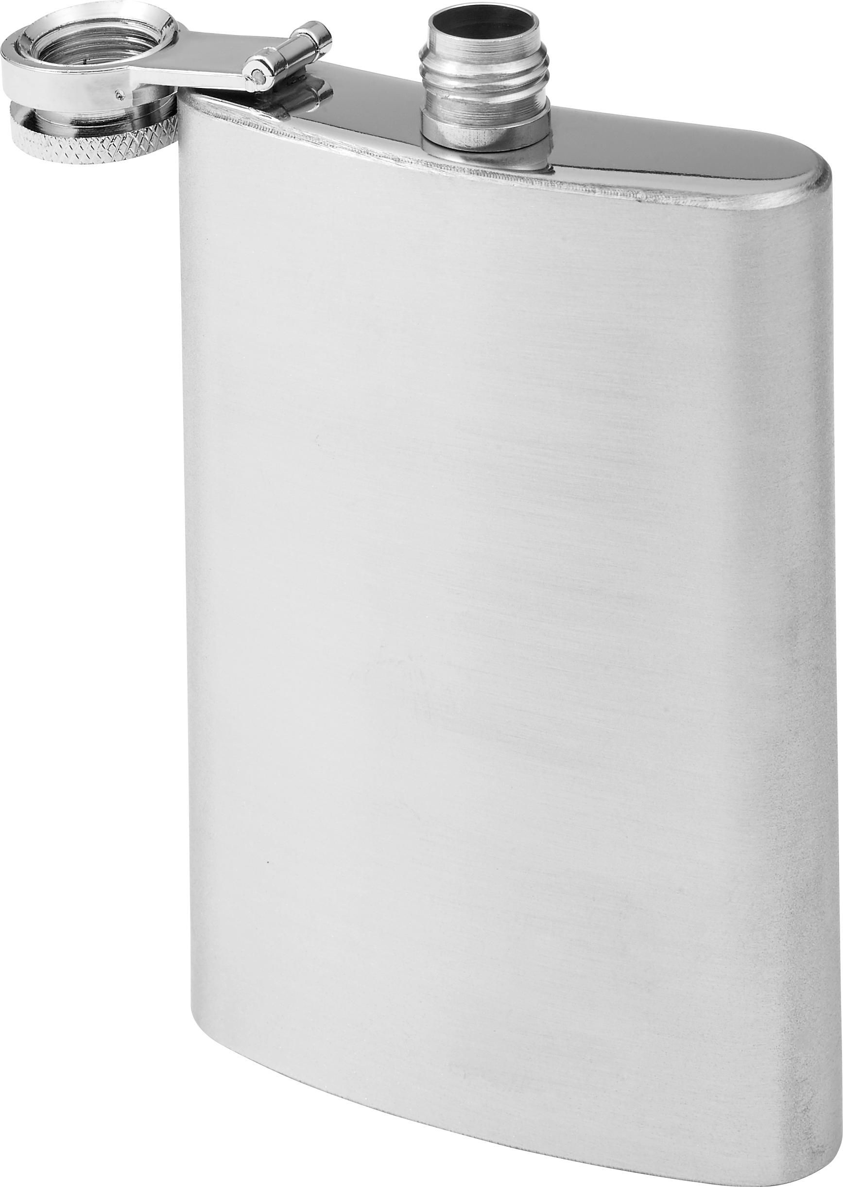 Petaca de acero inox. Ingrid