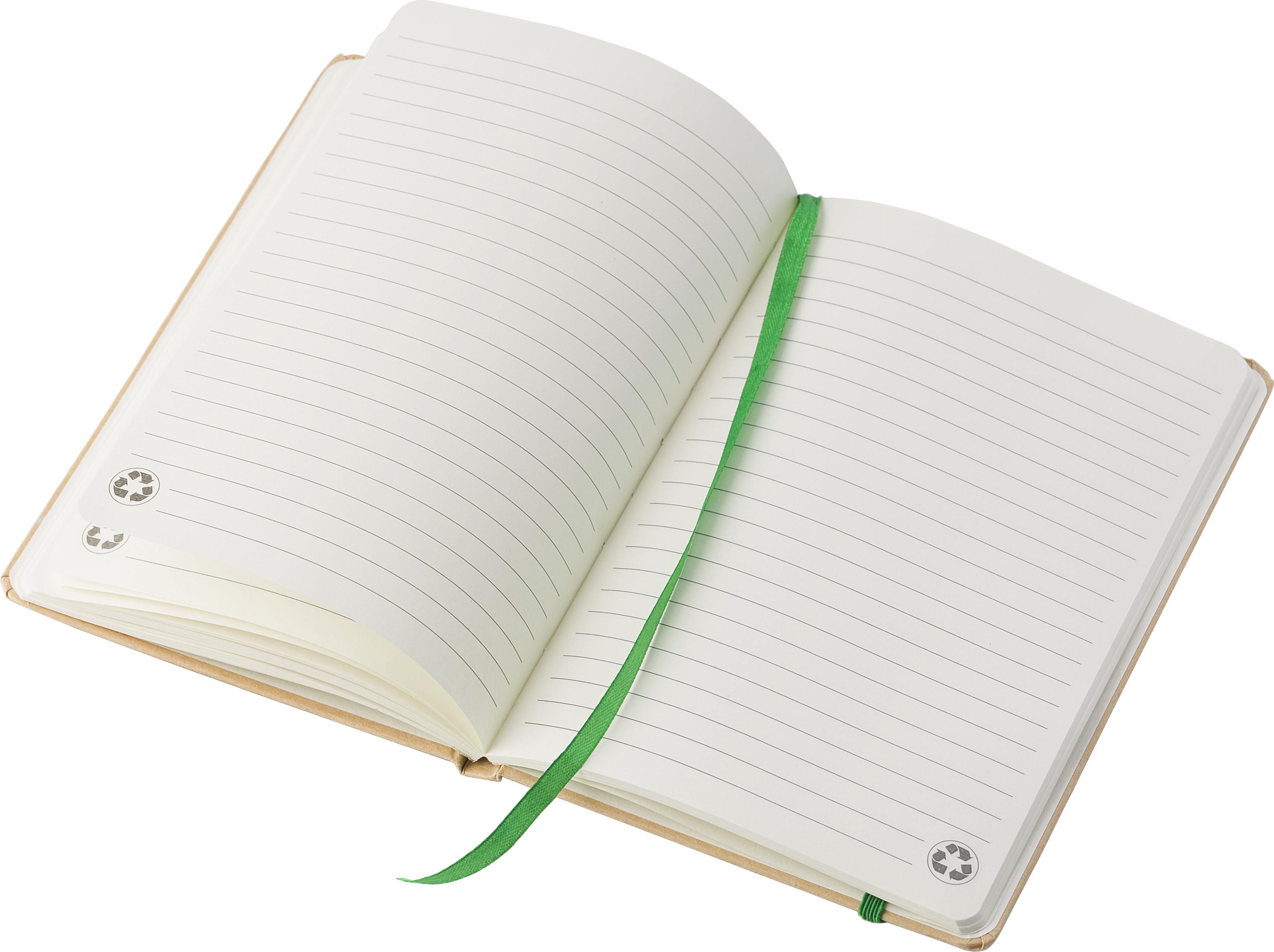 Cuaderno de papel reciclado (A5) Gianni