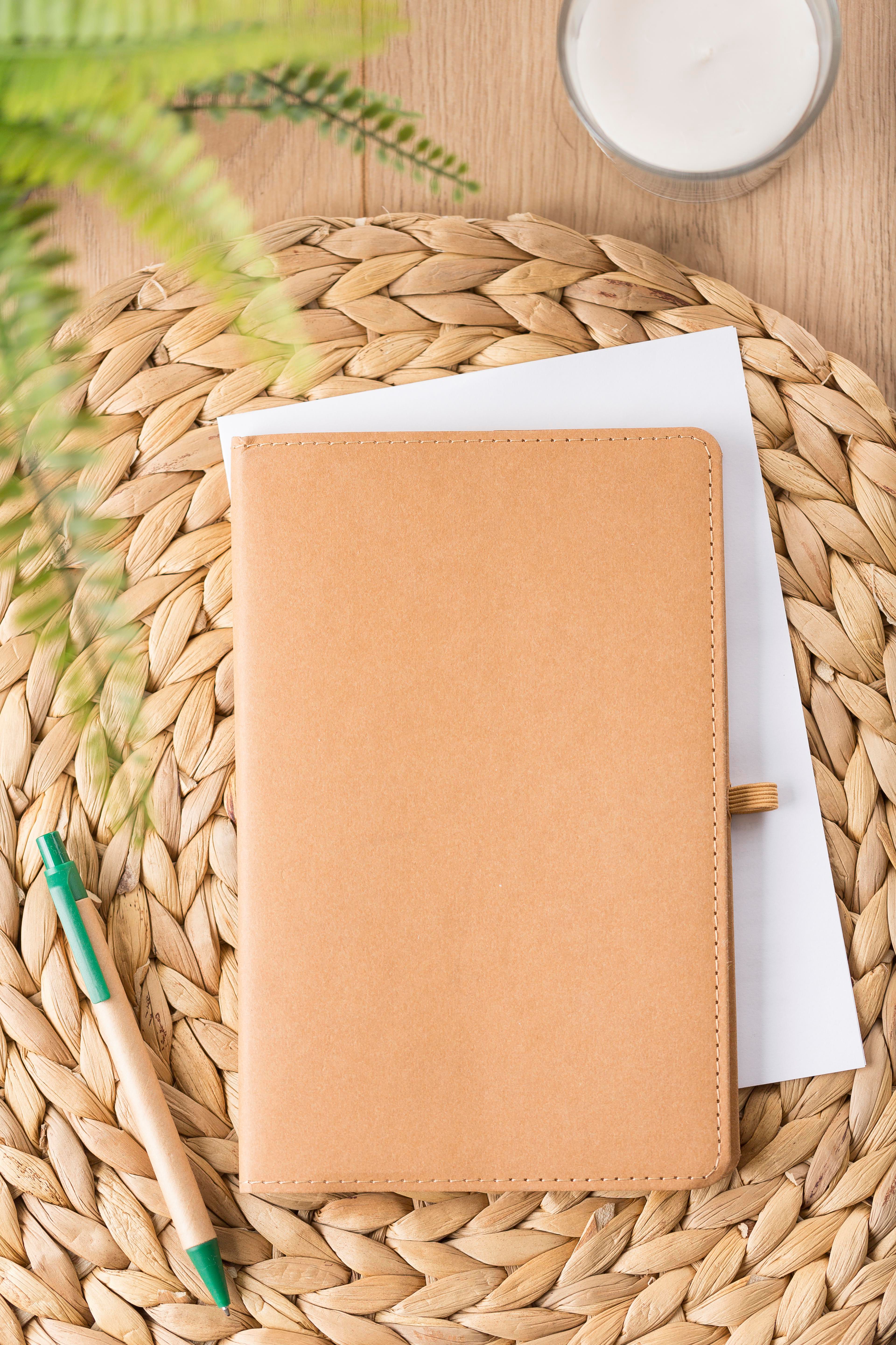 Cuaderno de papel kraft lavado Johanna