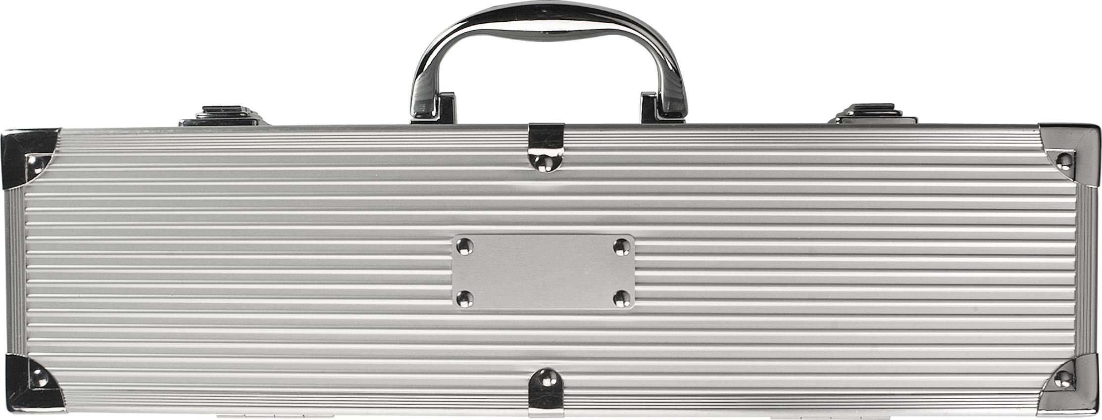 Set de bbq de acero inox. Jennifer