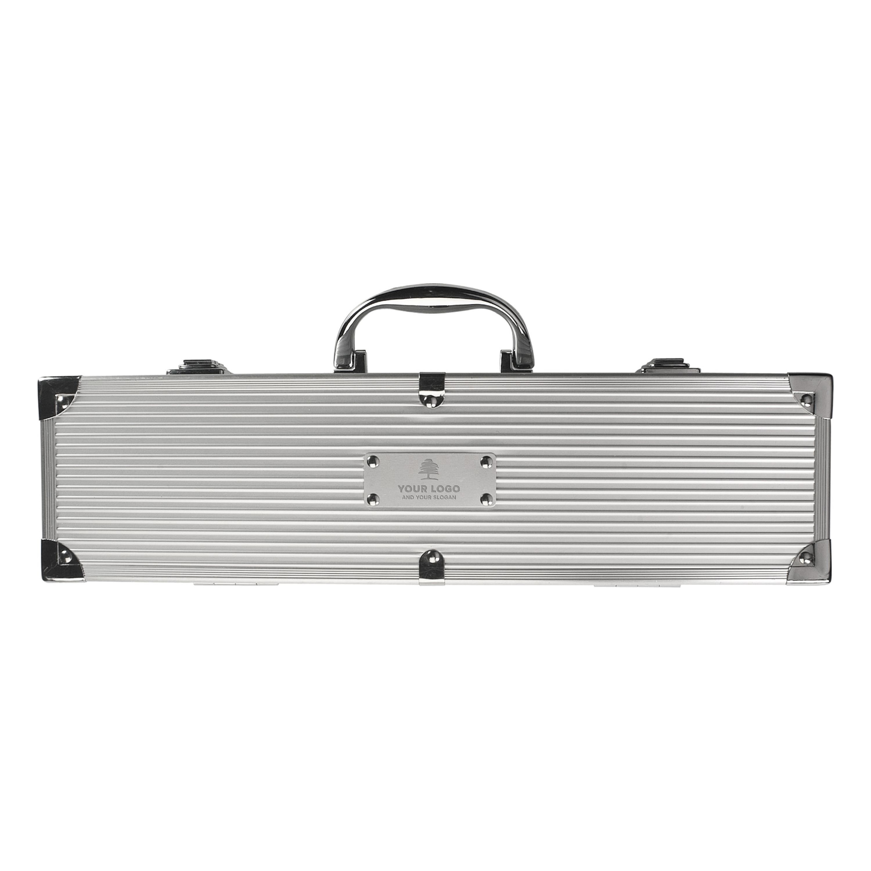 Set de bbq de acero inox. Jennifer