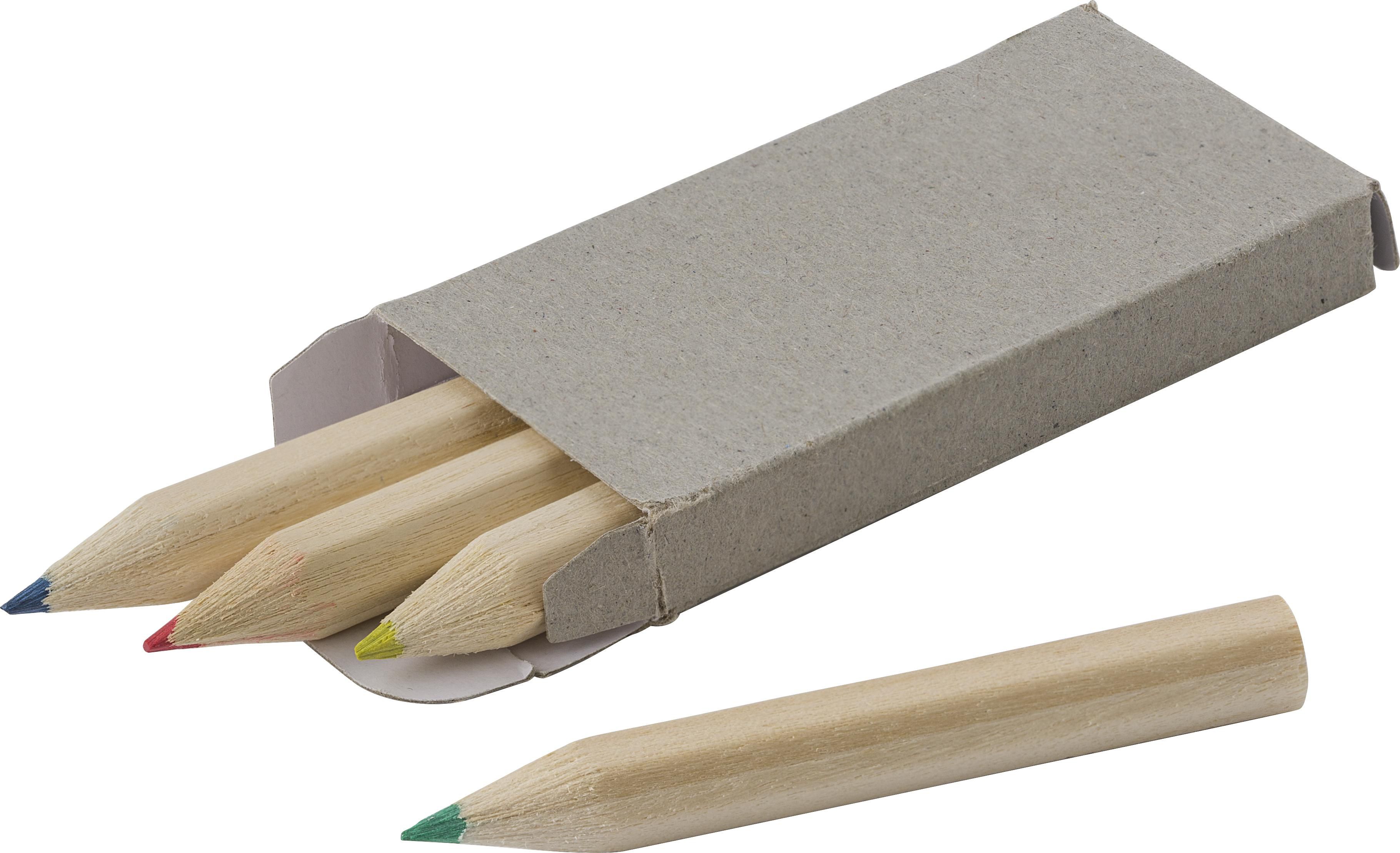 Mini set de lápices de madera Kai
